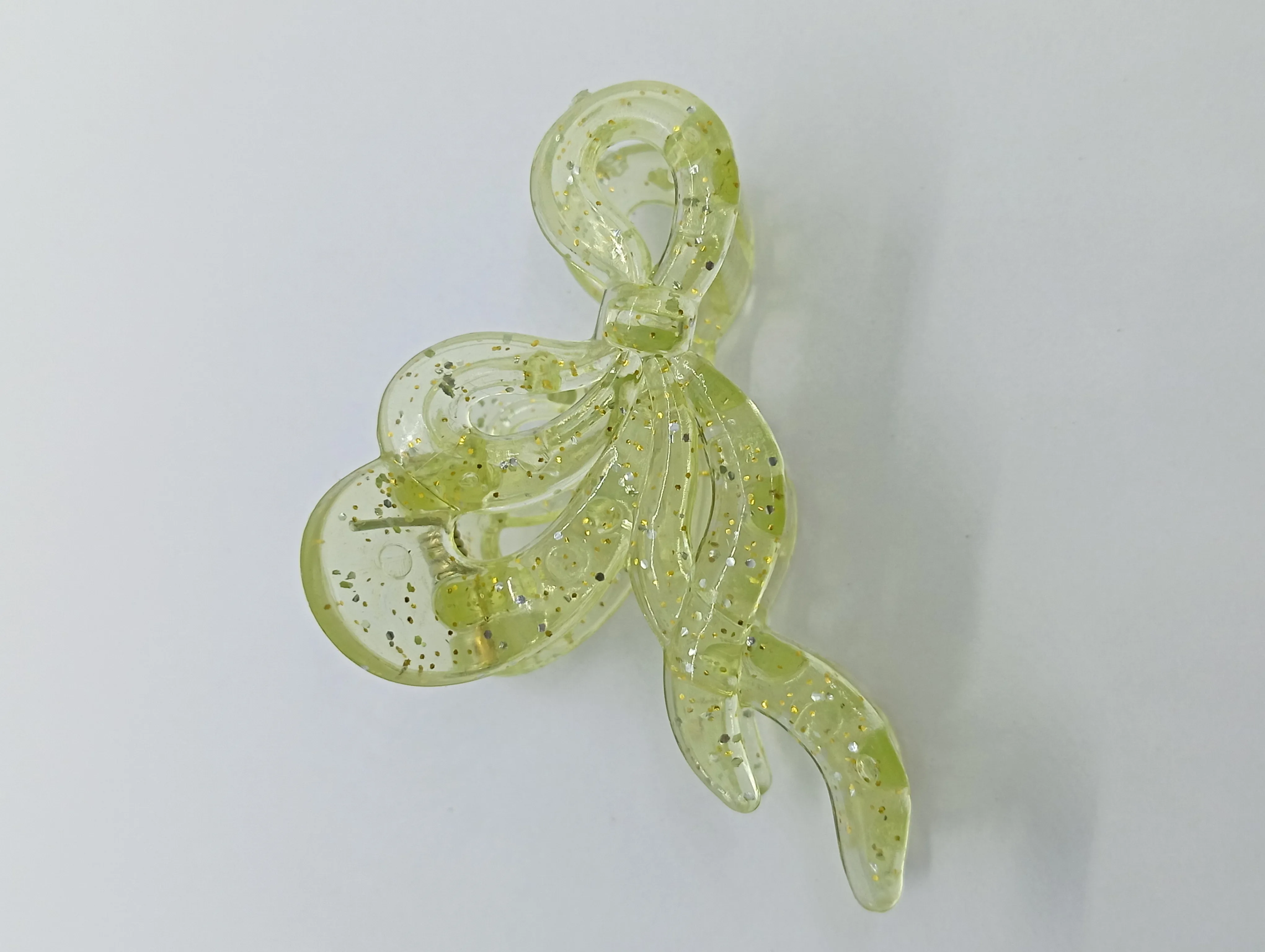 Glitter Bow Hair Claw Clip
