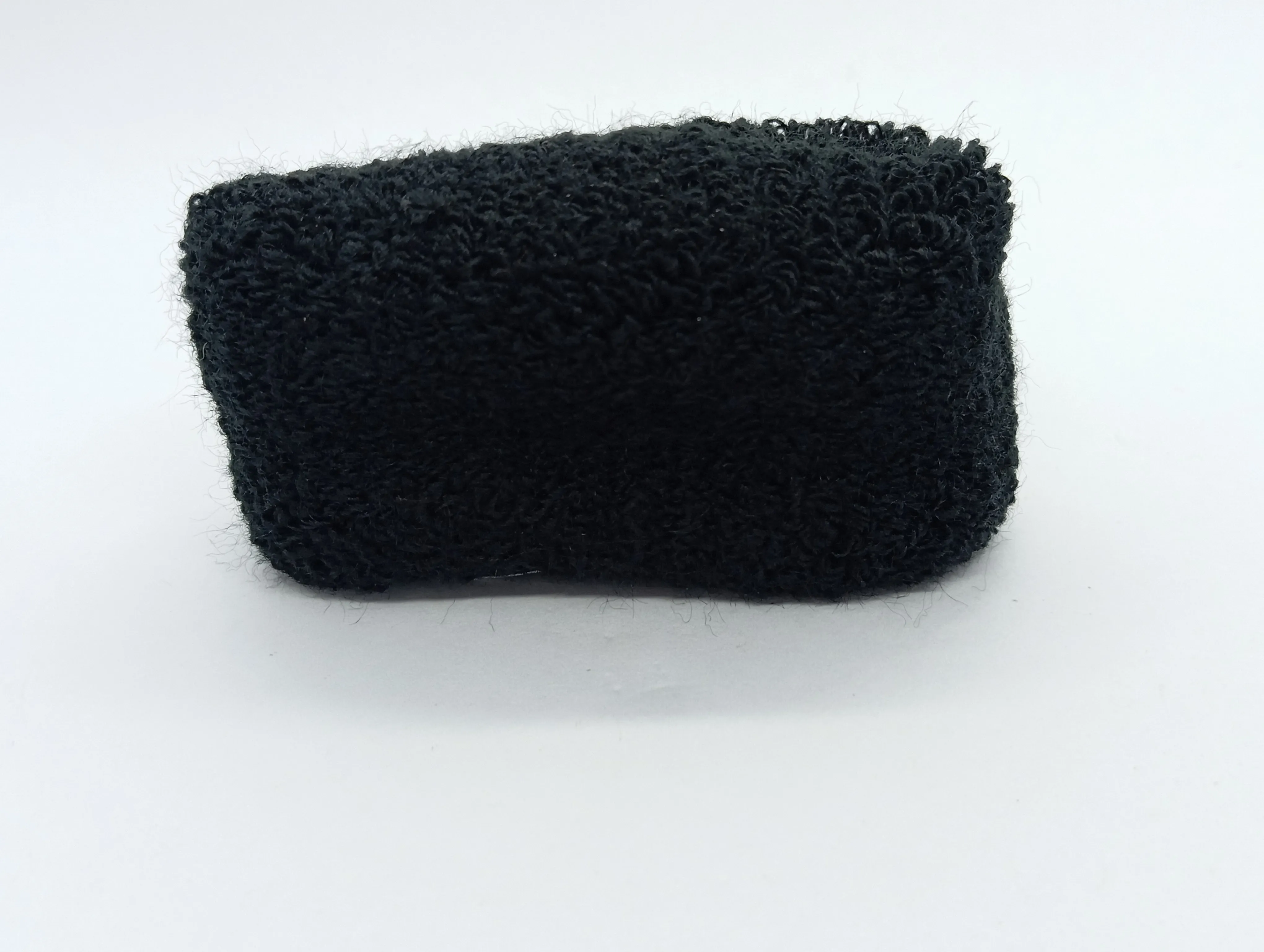 Black Terry Cloth Wristband