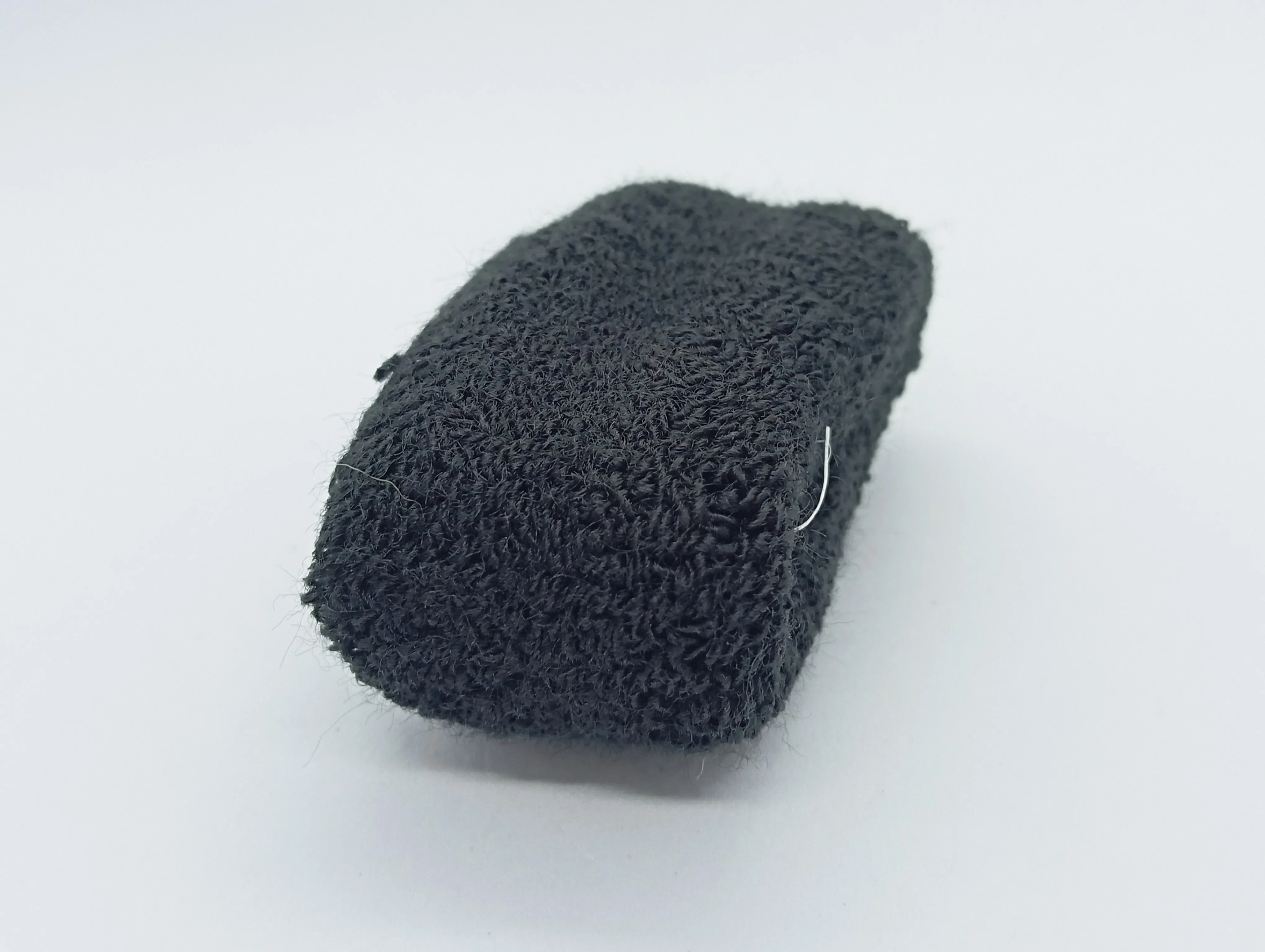 Black Terry Cloth Wristband