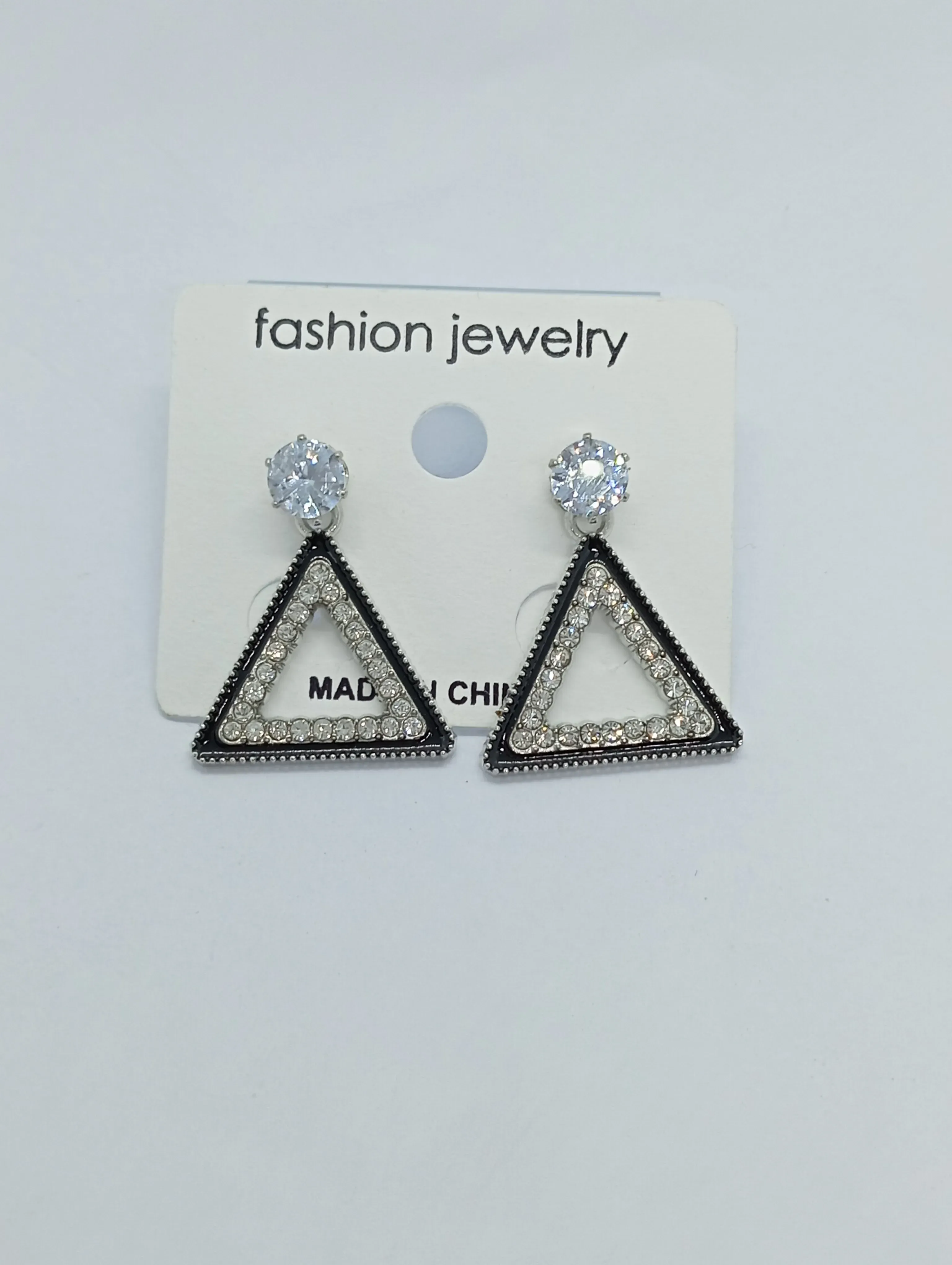 Triangle Drop Earrings