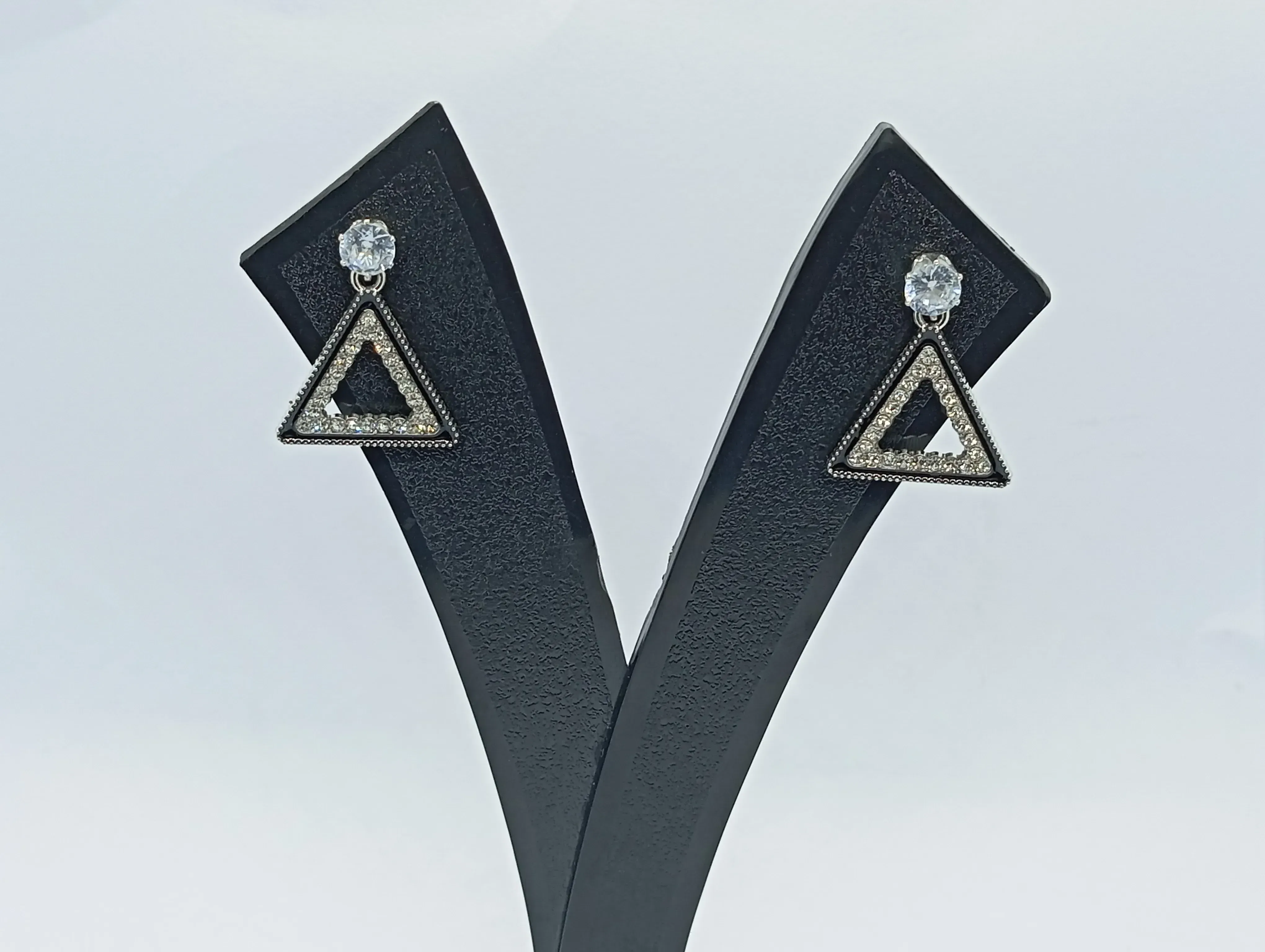 Triangle Drop Earrings