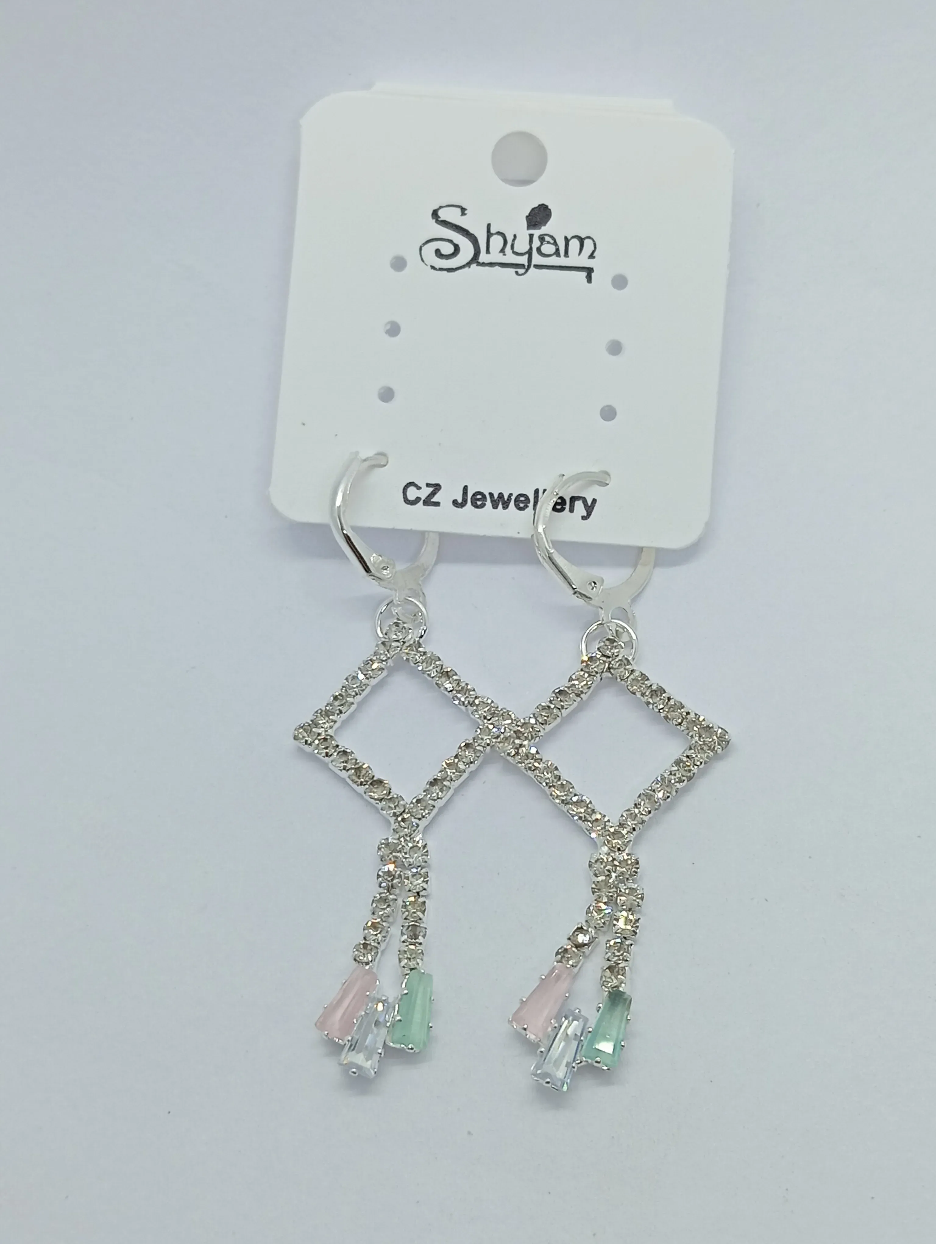 Geometric Dangle Earrings
