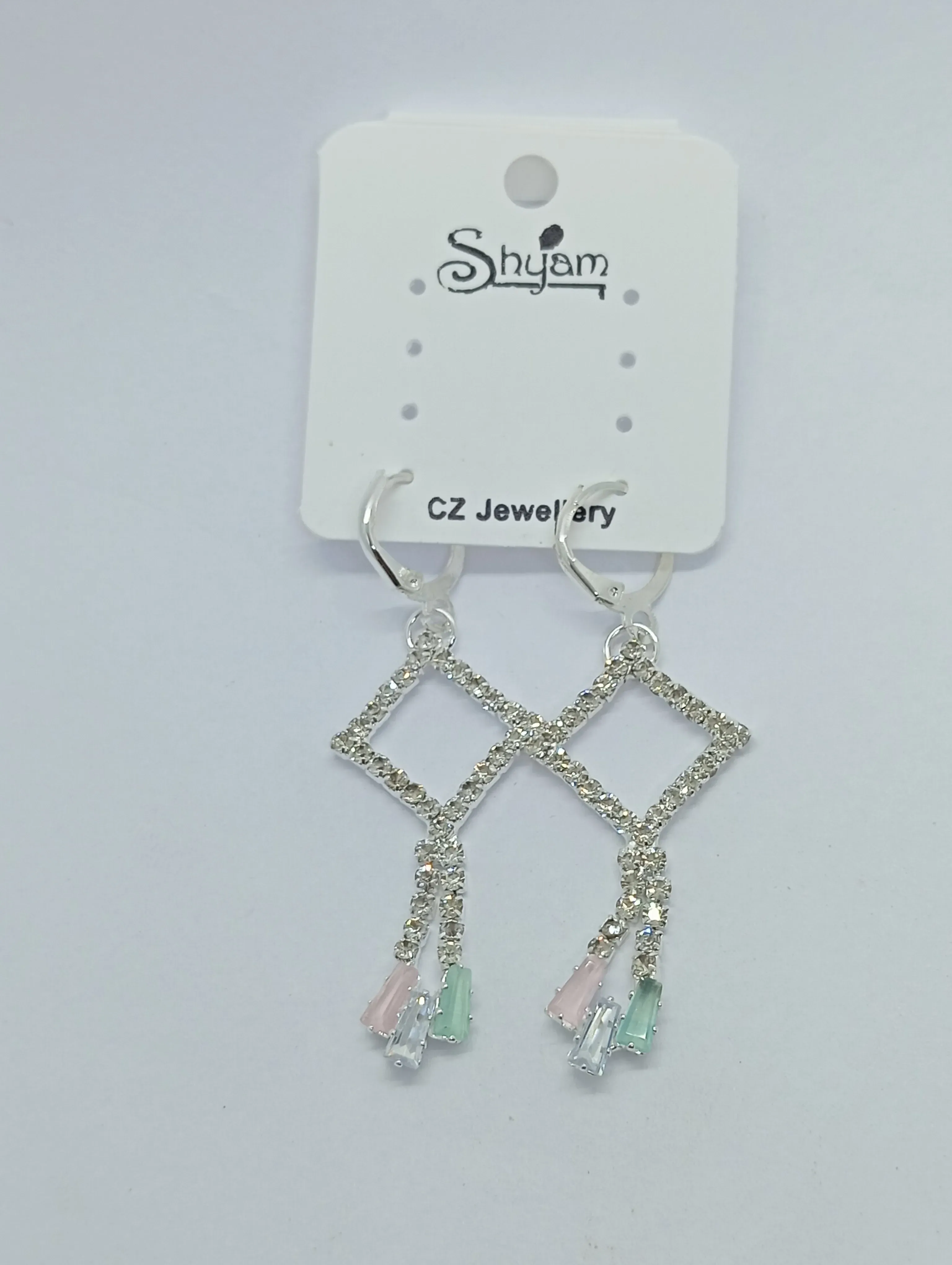 Geometric Dangle Earrings