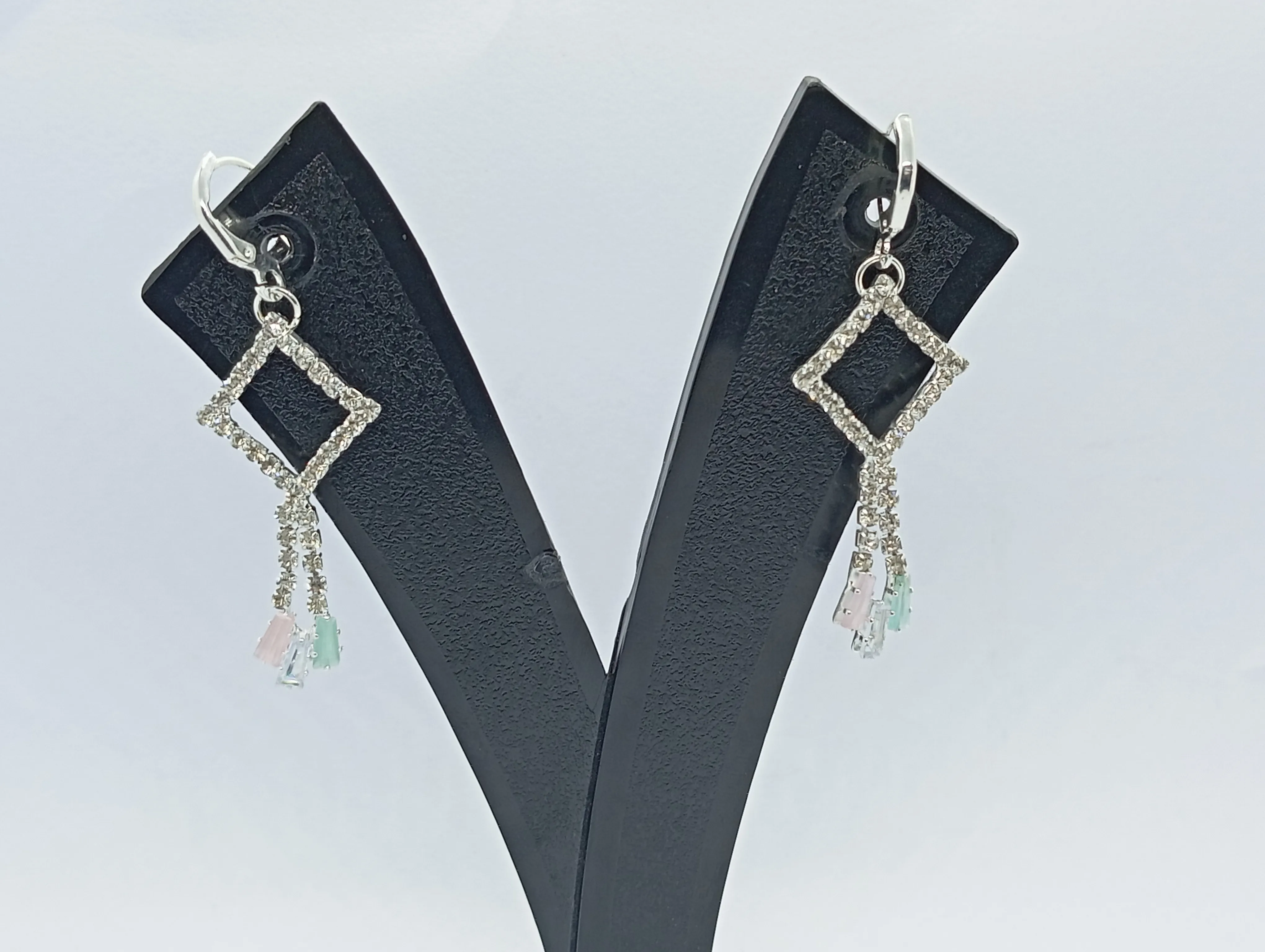Geometric Dangle Earrings