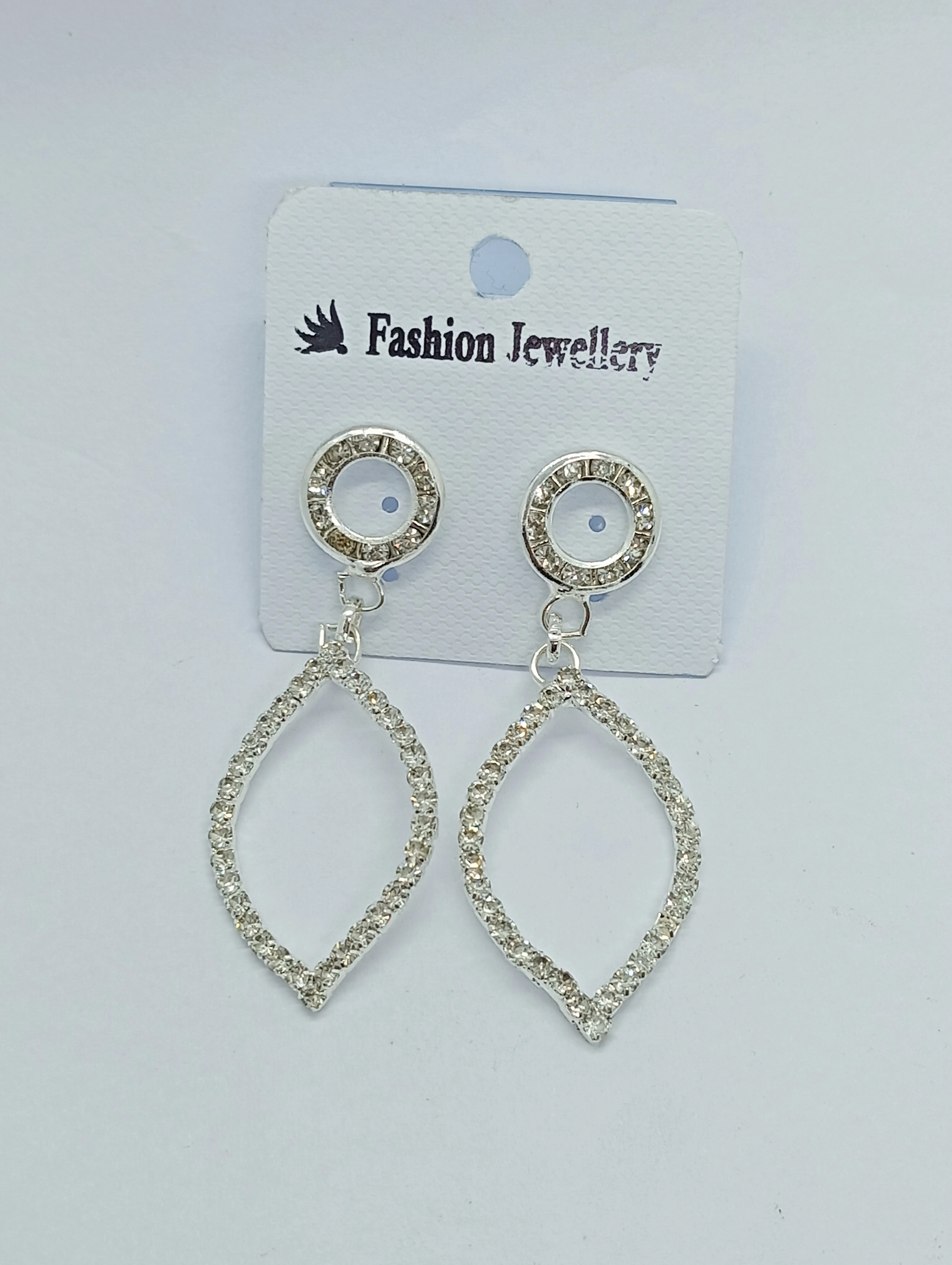 Rhinestone Drop Earrings