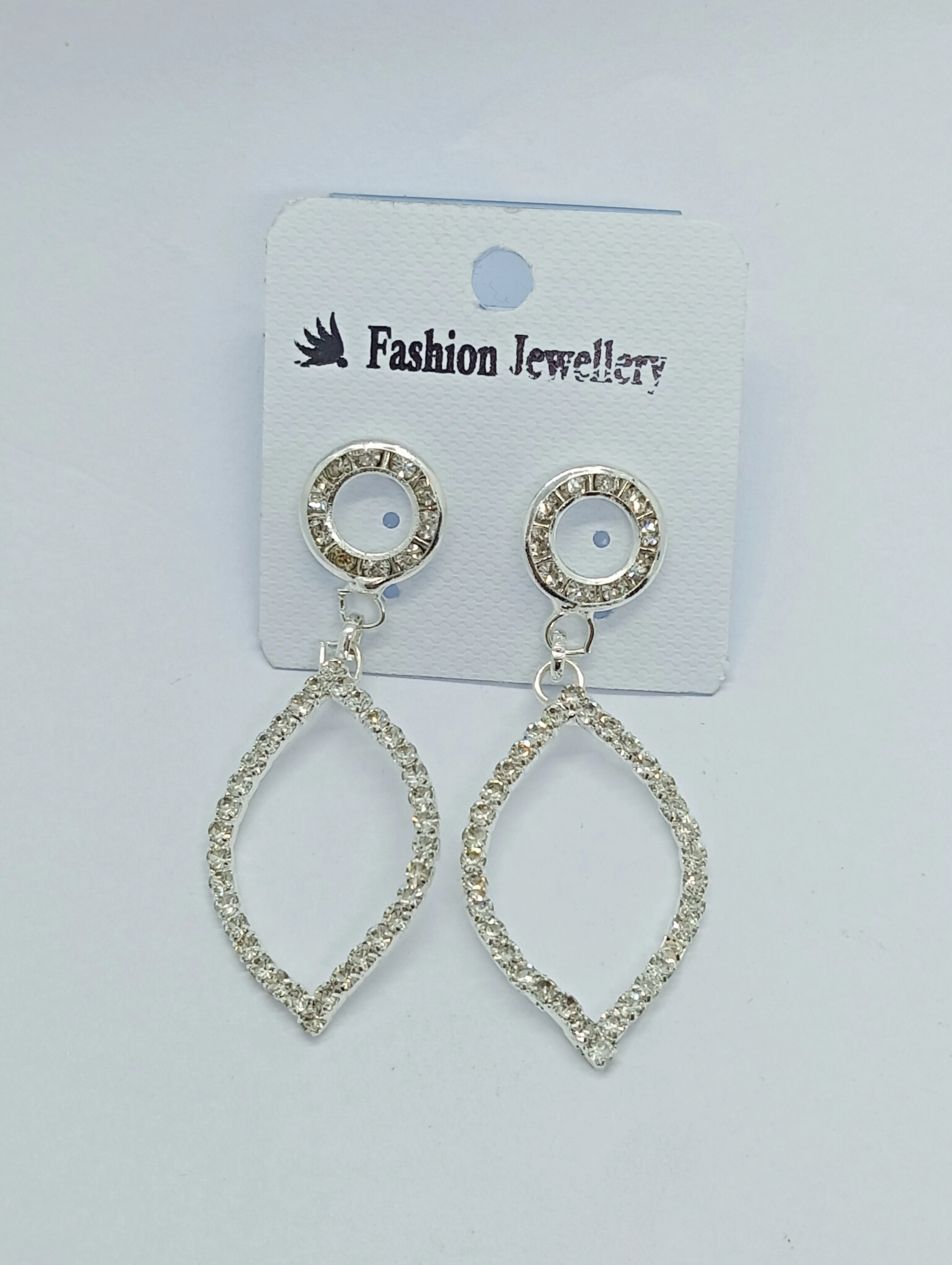 Rhinestone Drop Earrings