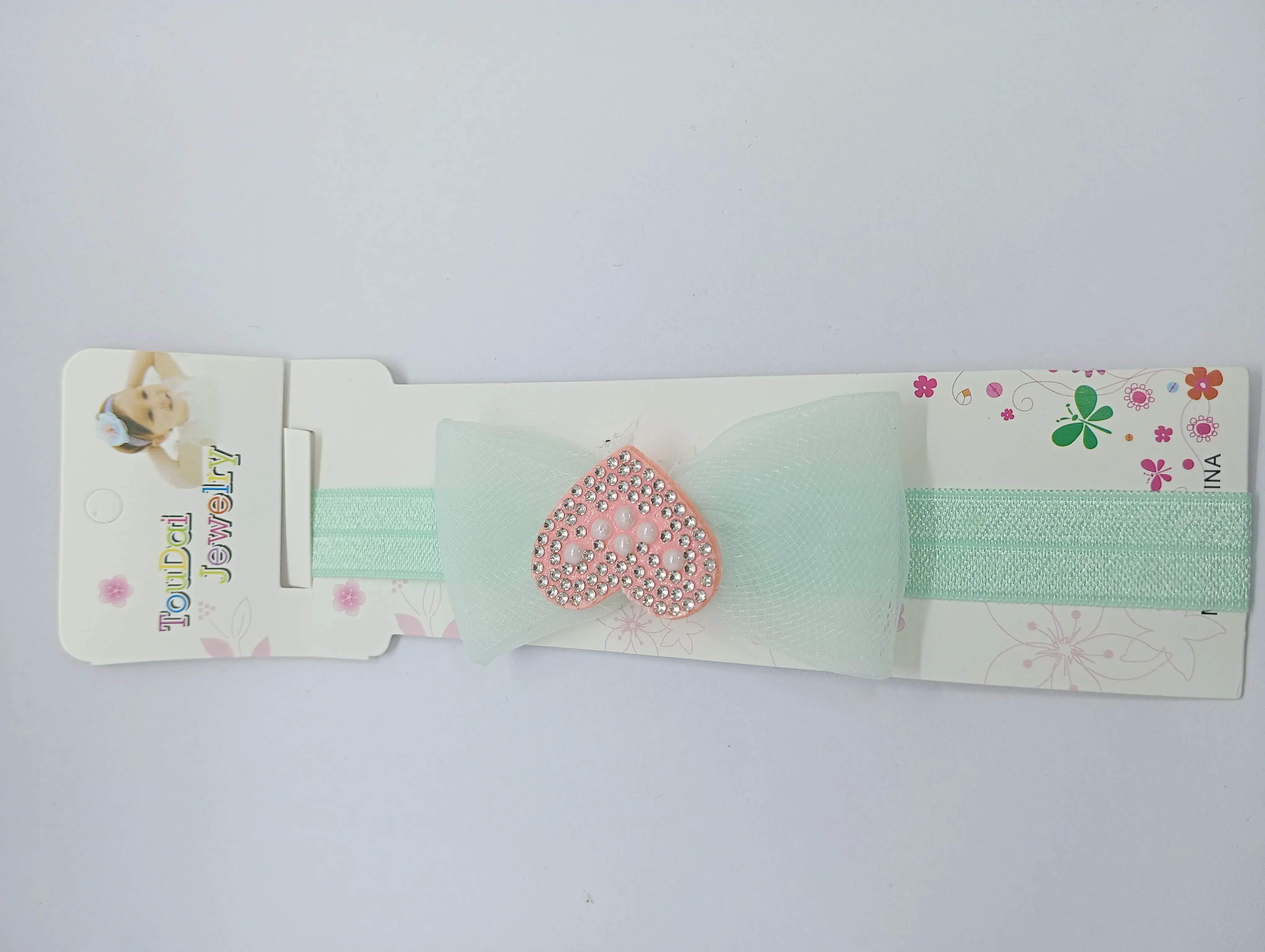 Baby Headband with Heart Bow
