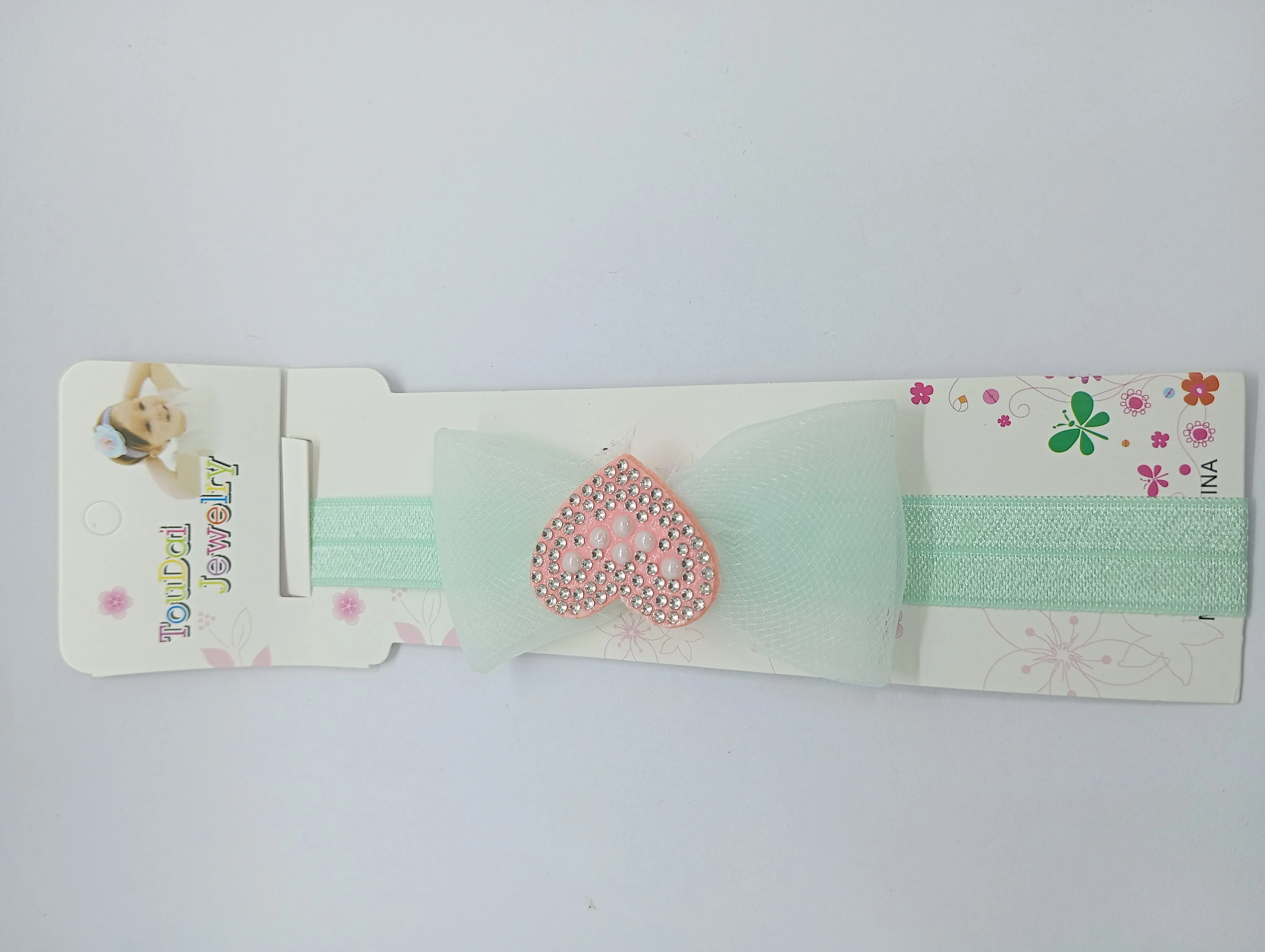 Baby Headband with Heart Bow