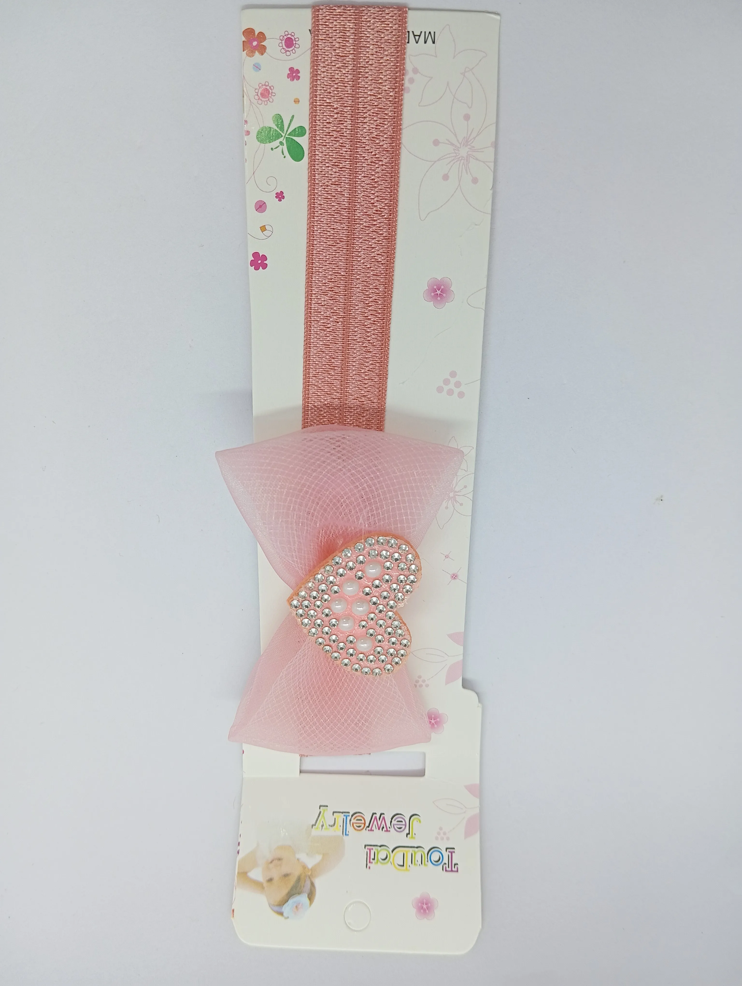 Baby Headband with Heart Bow