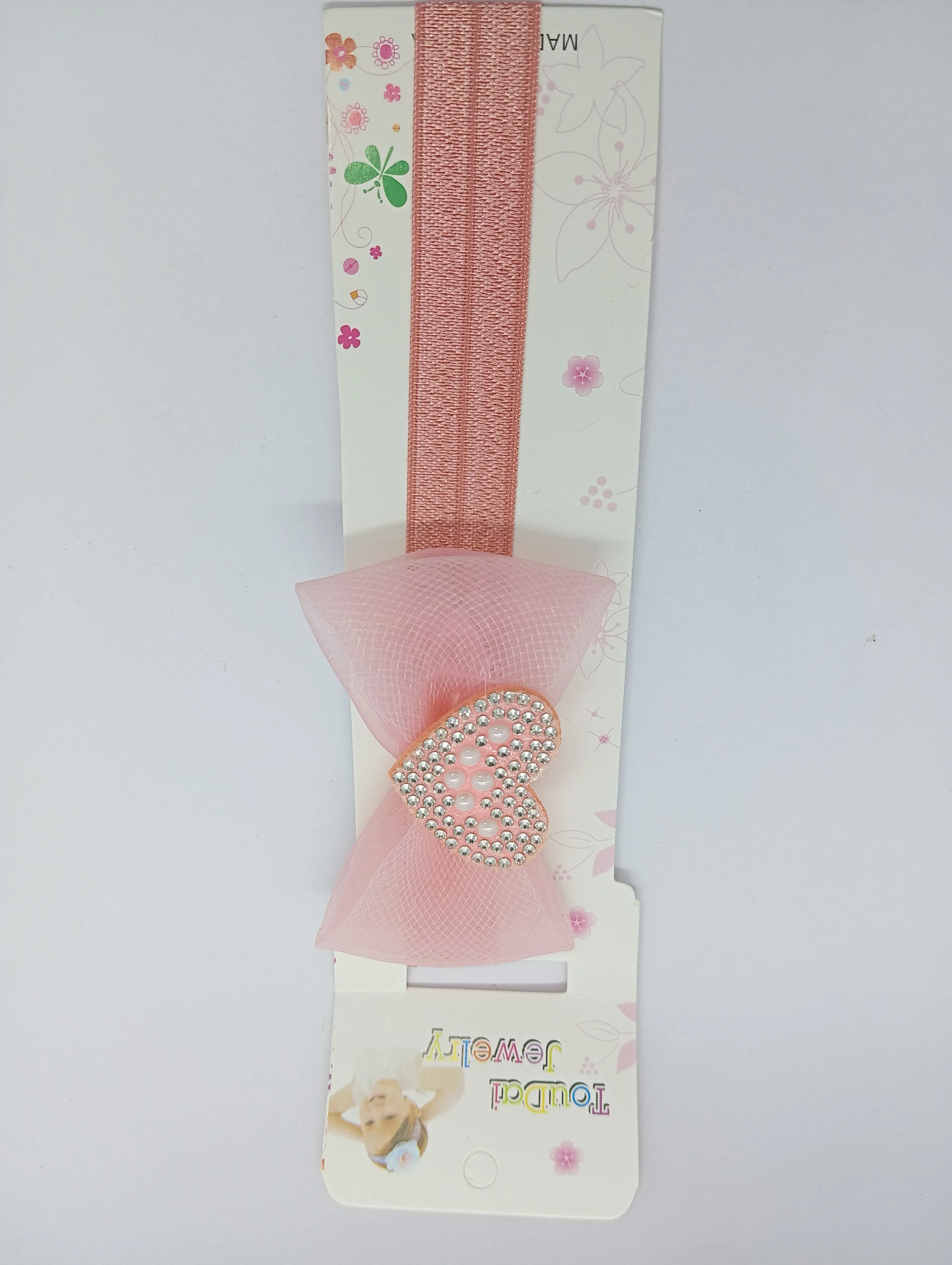 Baby Headband with Heart Bow