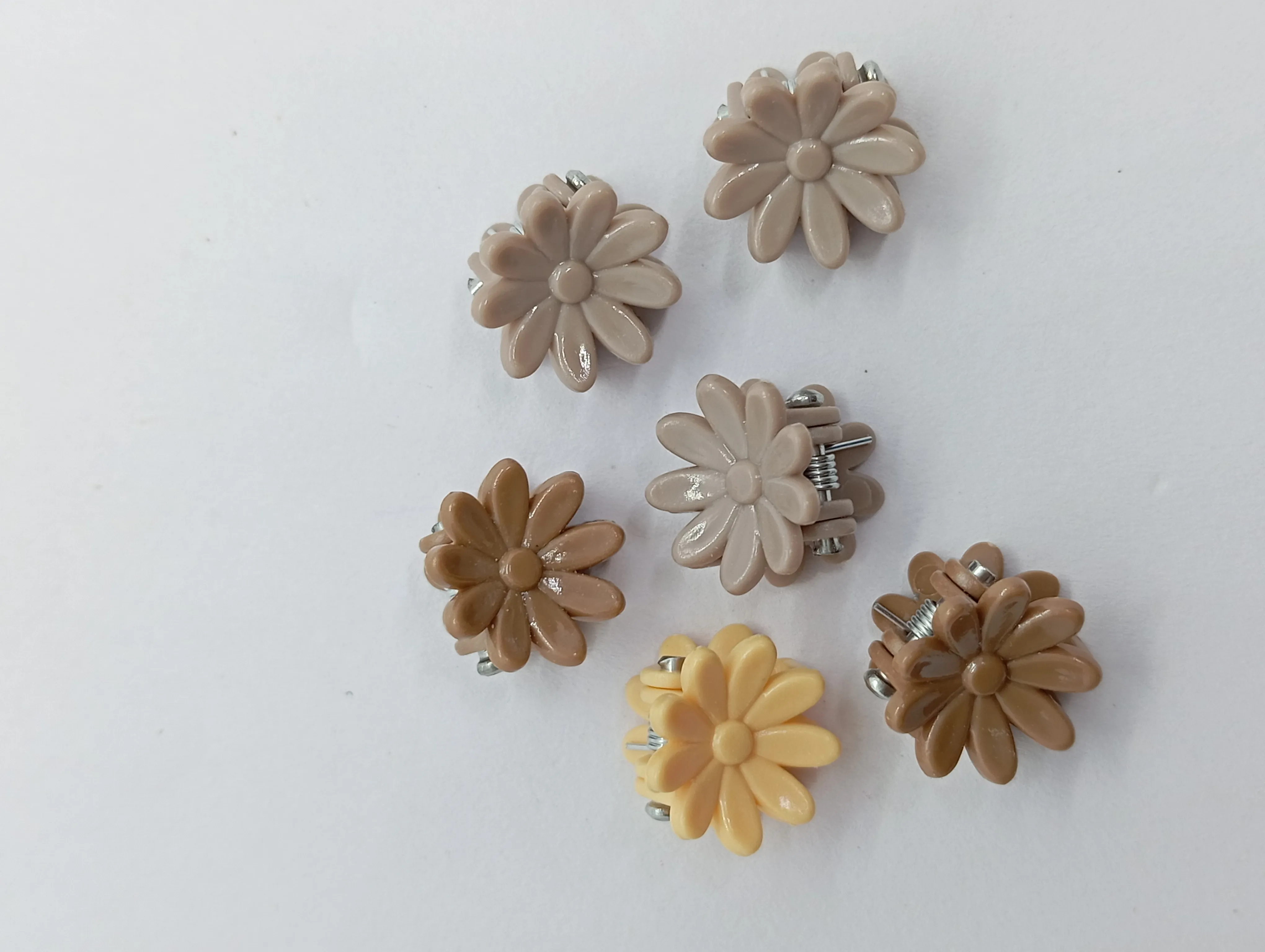 Flower Hair Claw Clips