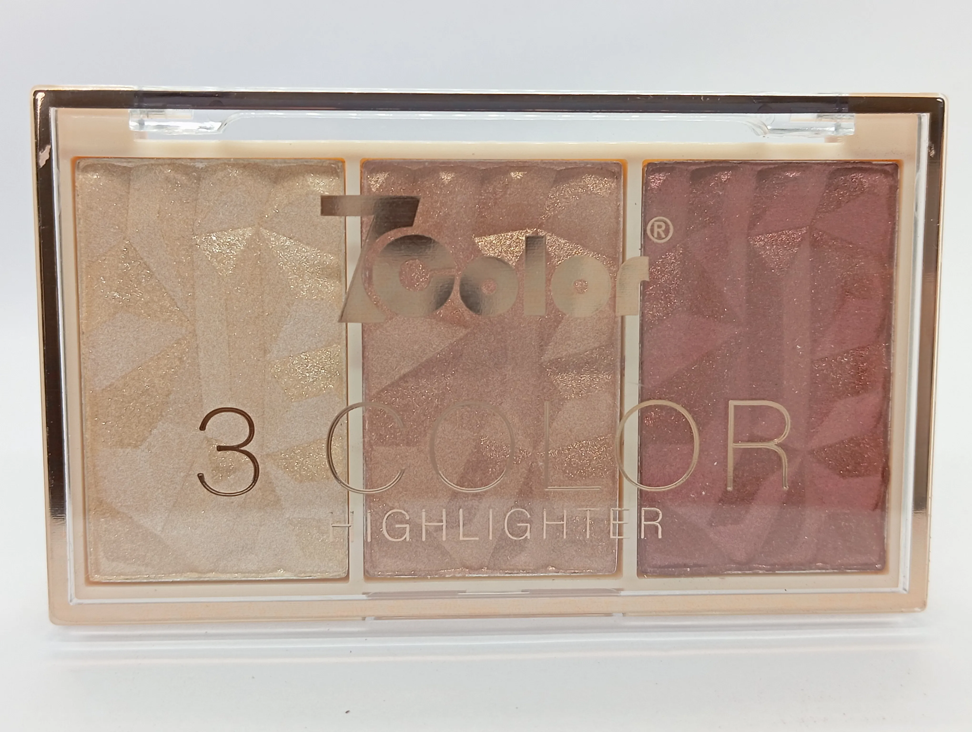3 Color Highlighter Palette