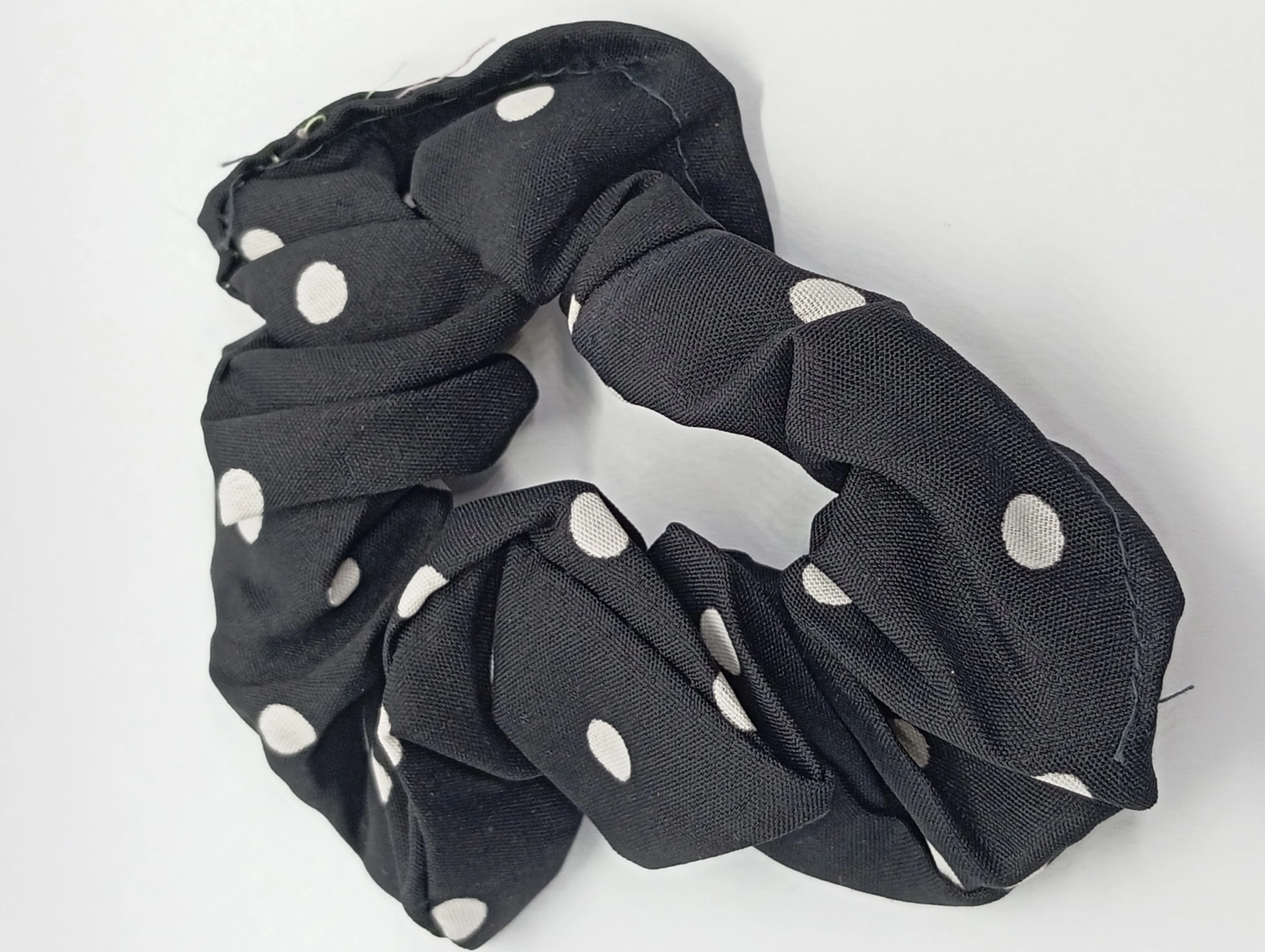 Polka Dot Scrunchie