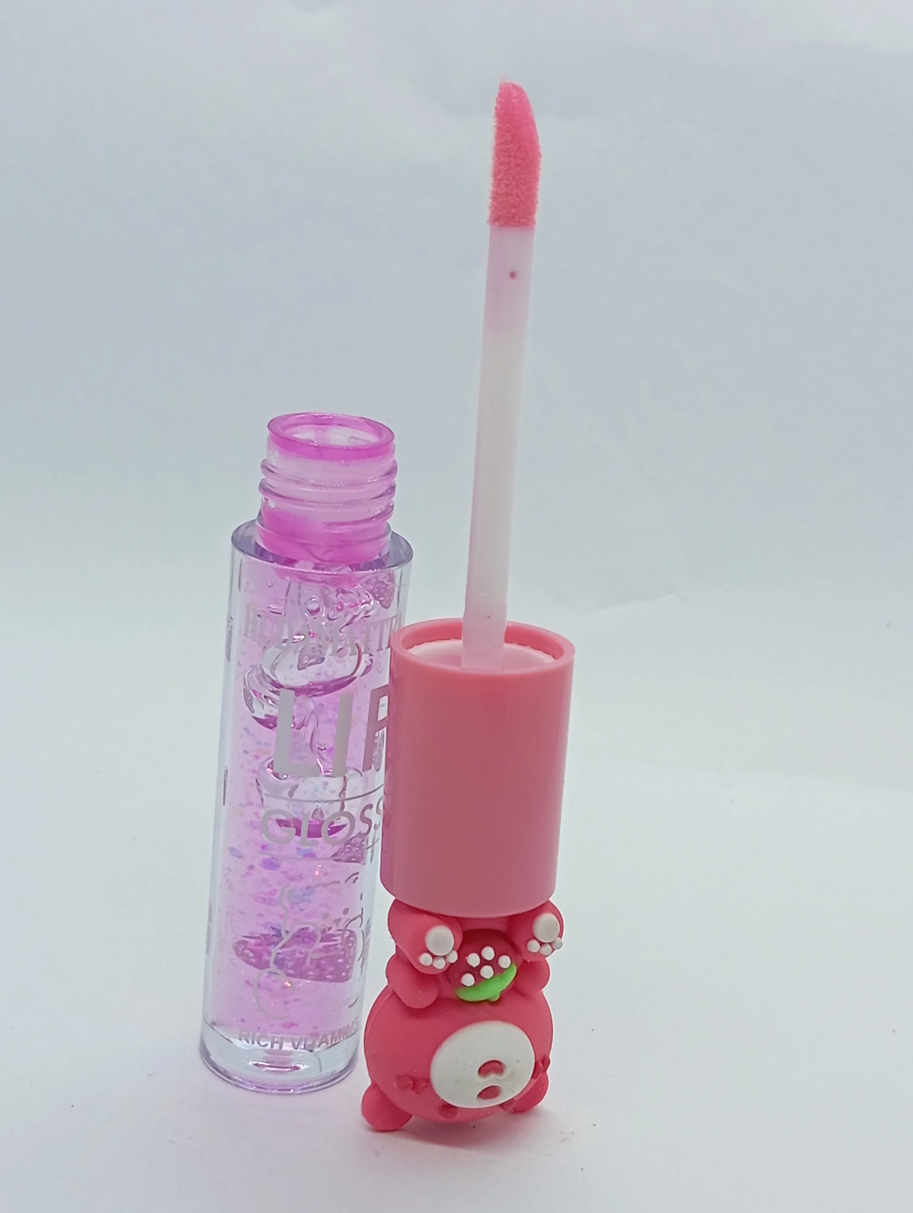 Bear-Themed Lip Gloss Set