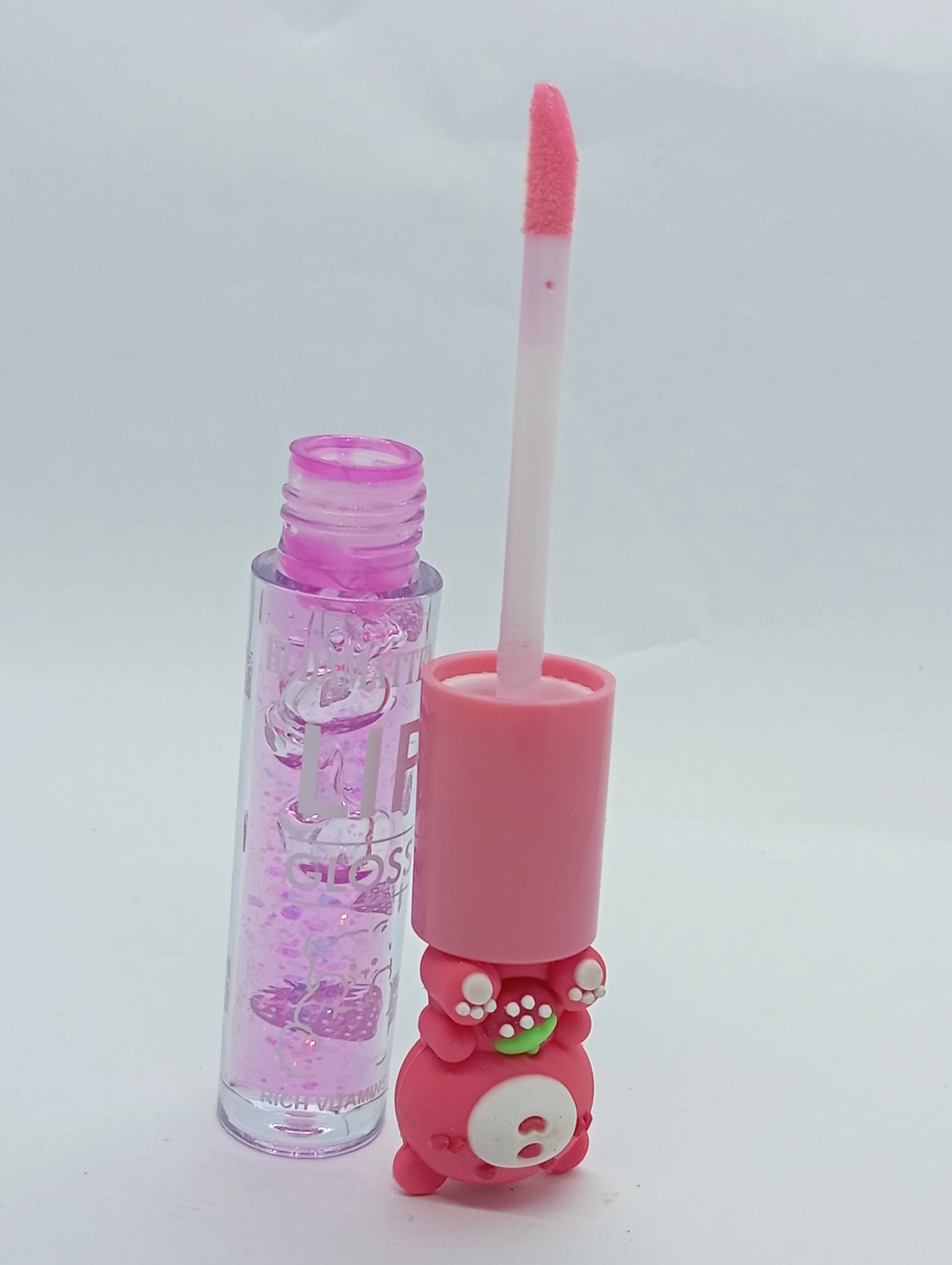 Bear-Themed Lip Gloss Set