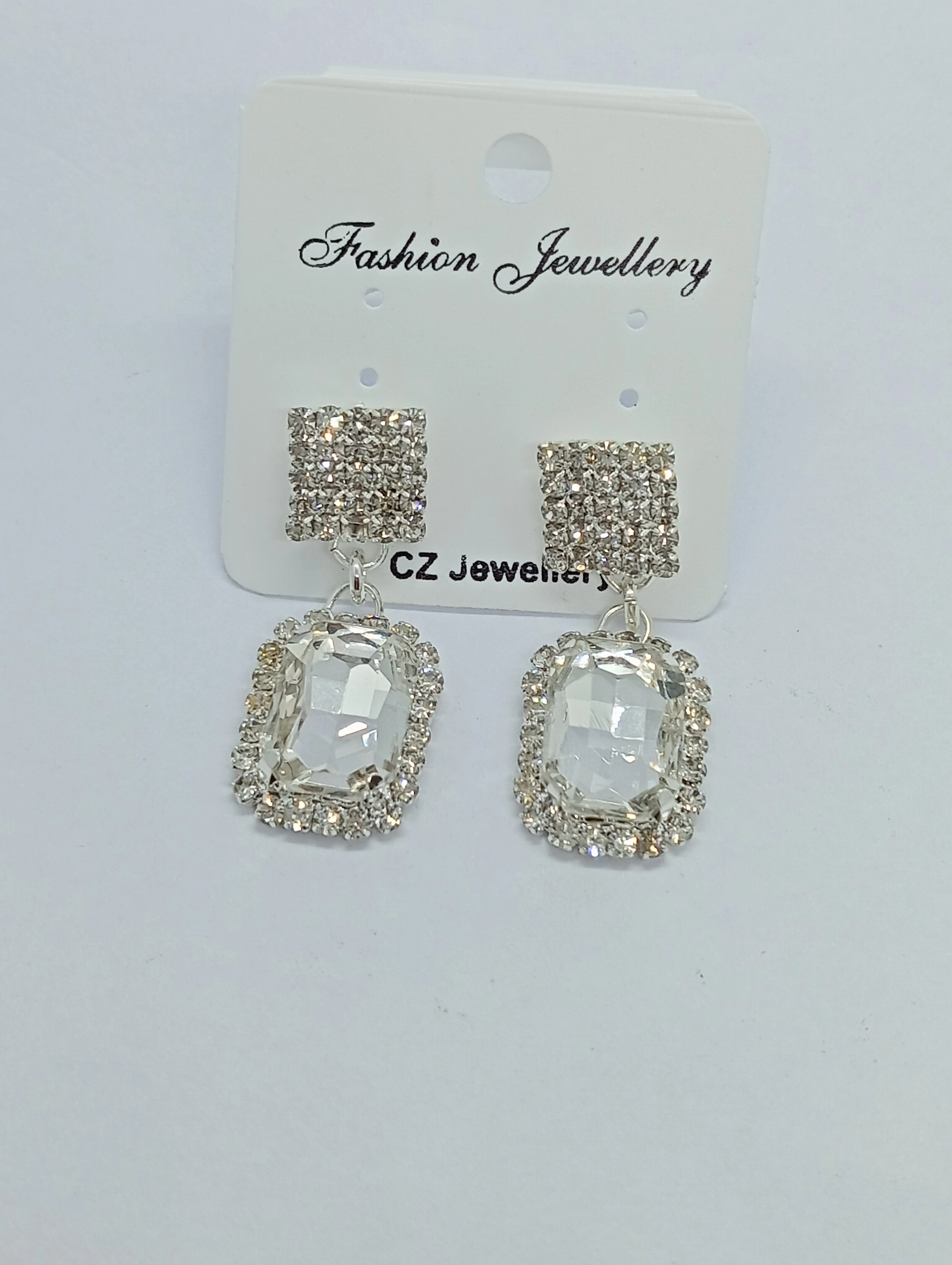 Crystal Drop Earrings