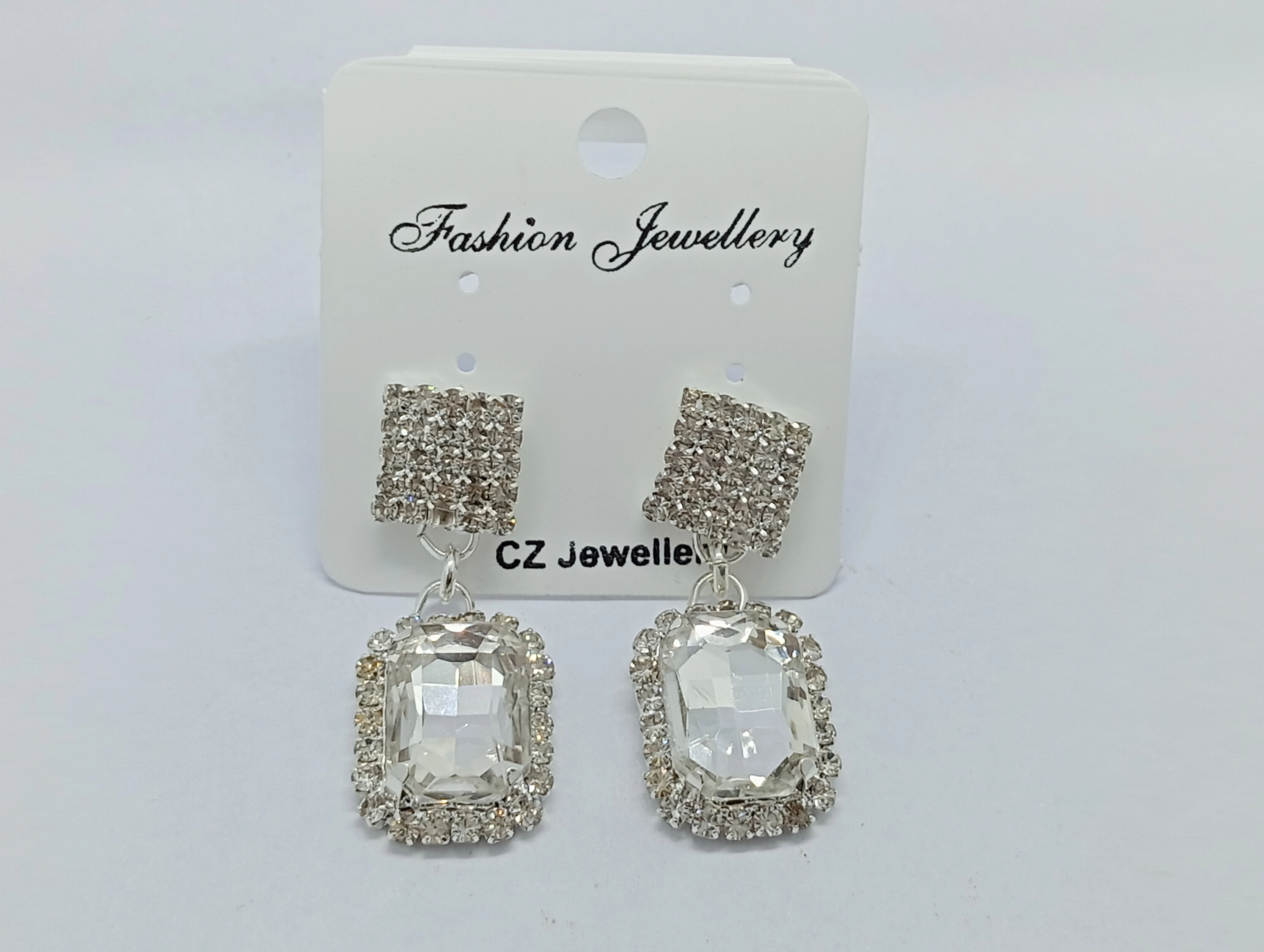 Crystal Drop Earrings