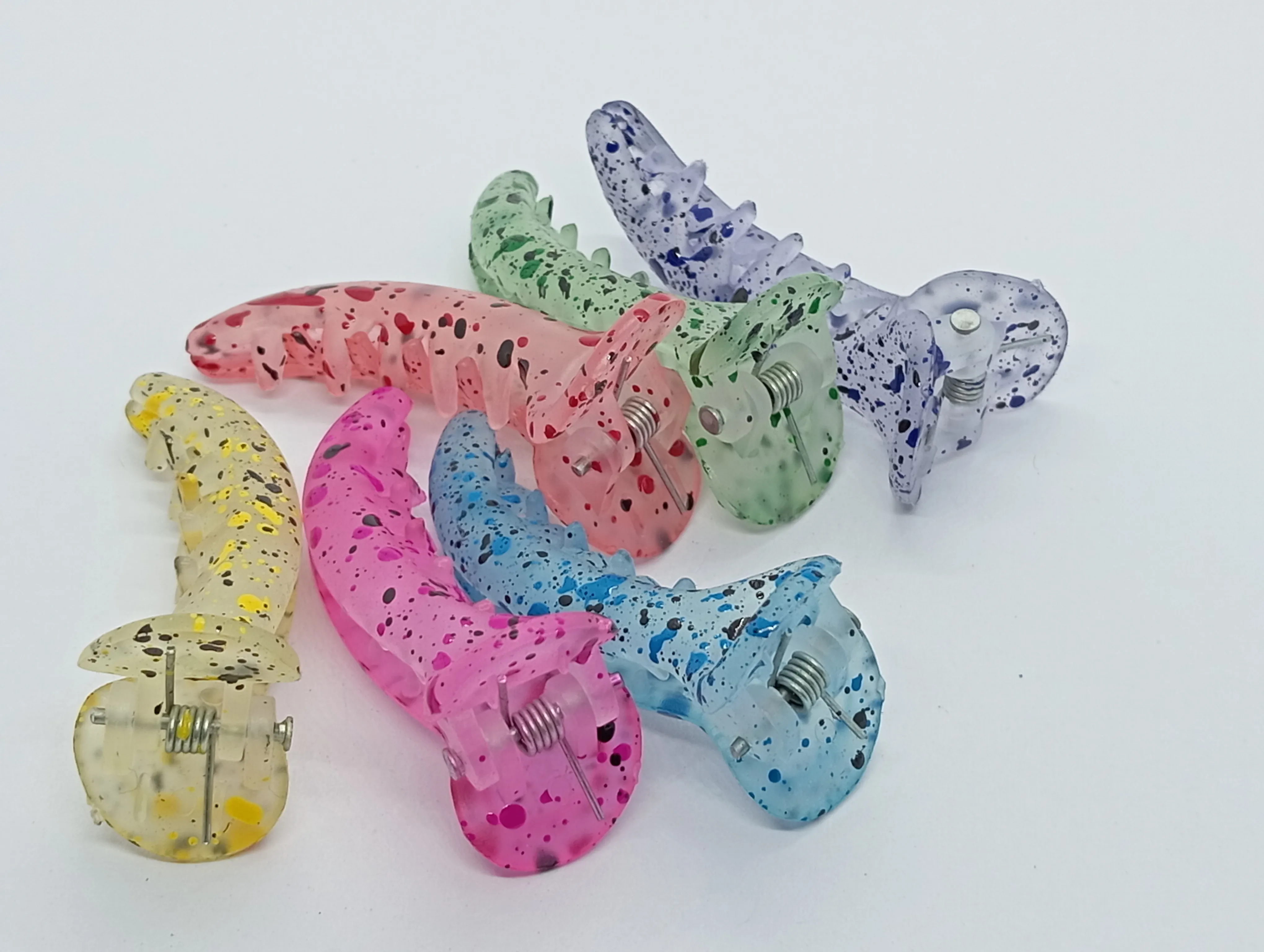 Speckled Hair Claw Clips