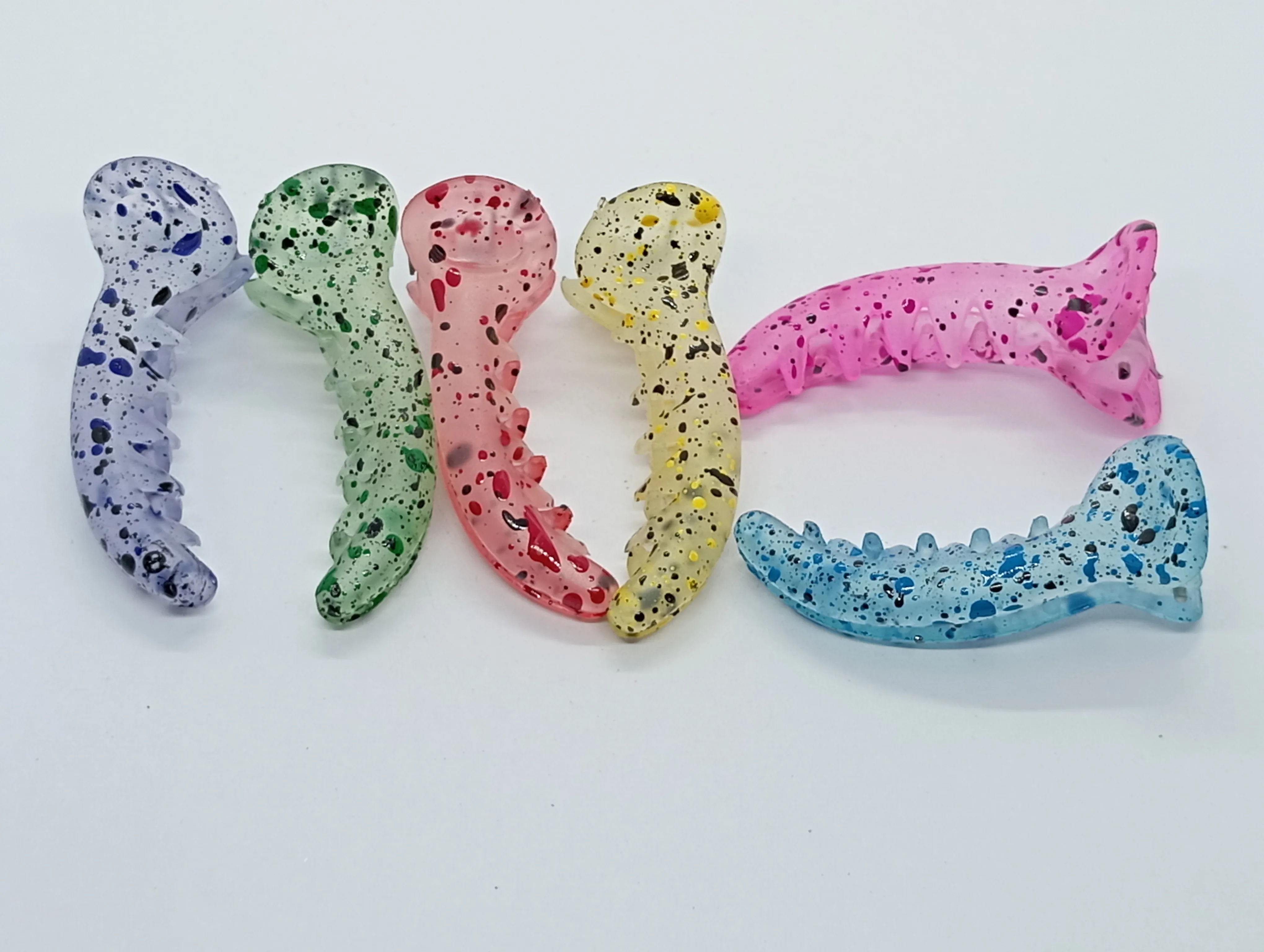 Speckled Hair Claw Clips