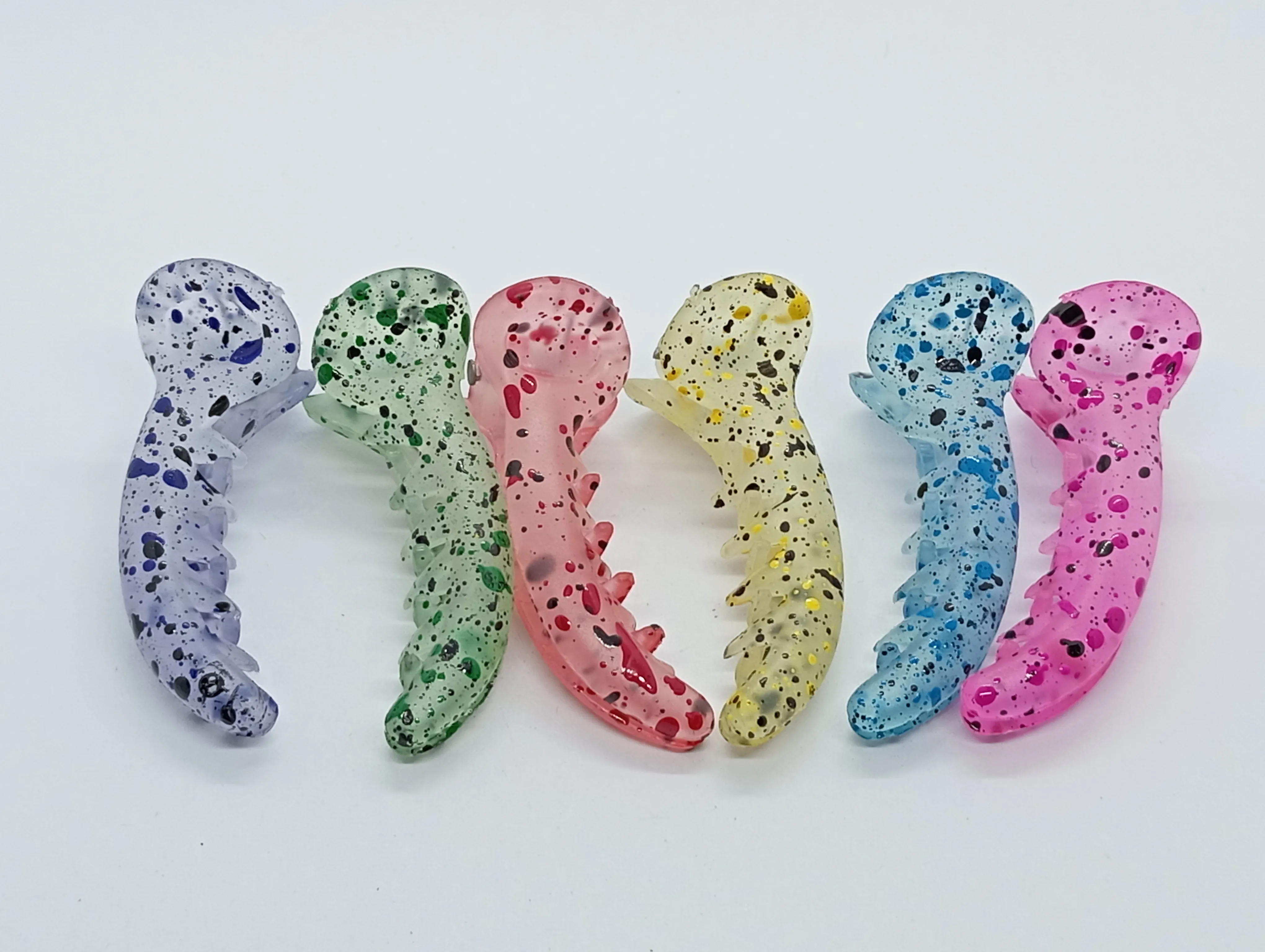 Speckled Hair Claw Clips