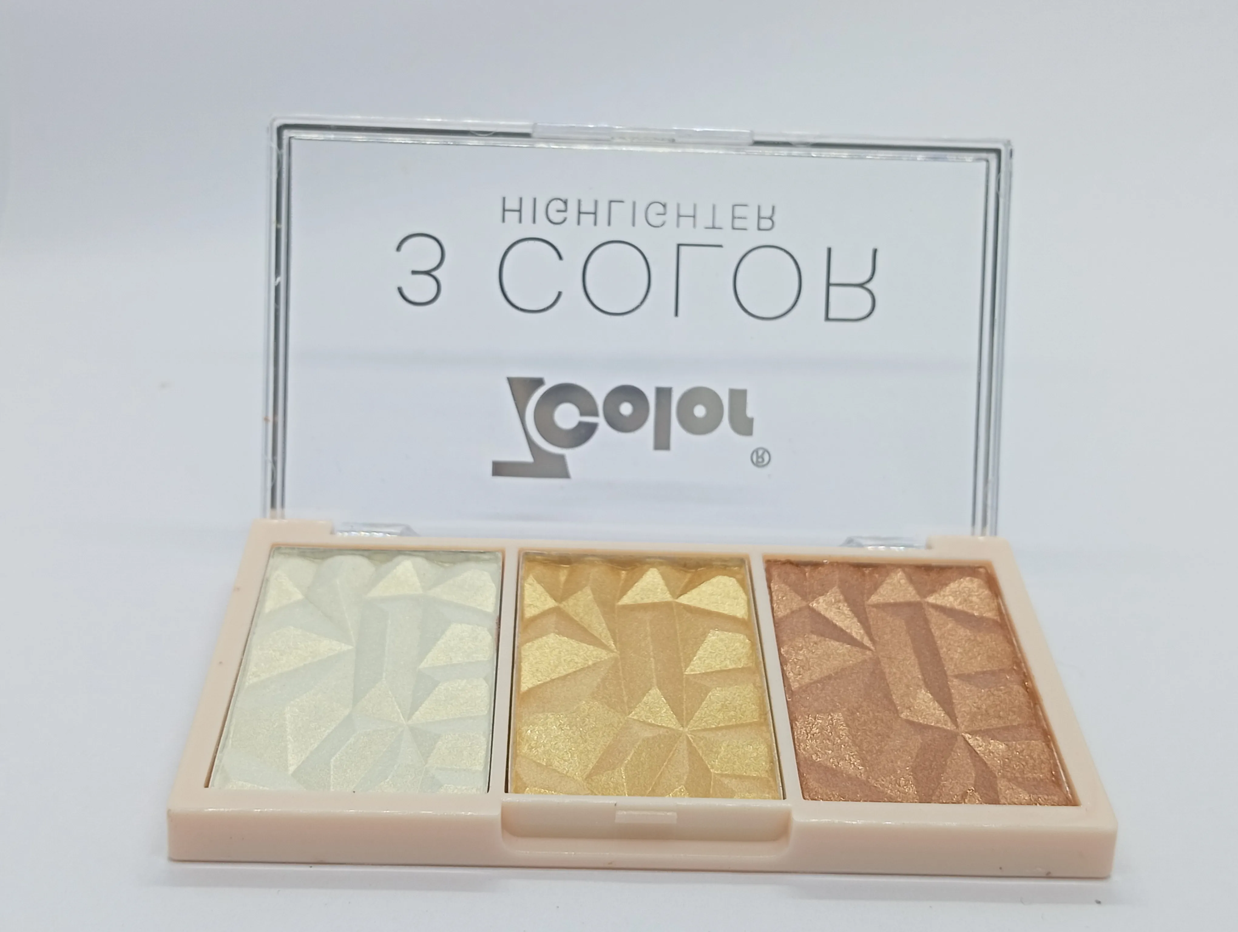 7 Color 3 Color Highlighter Palette
