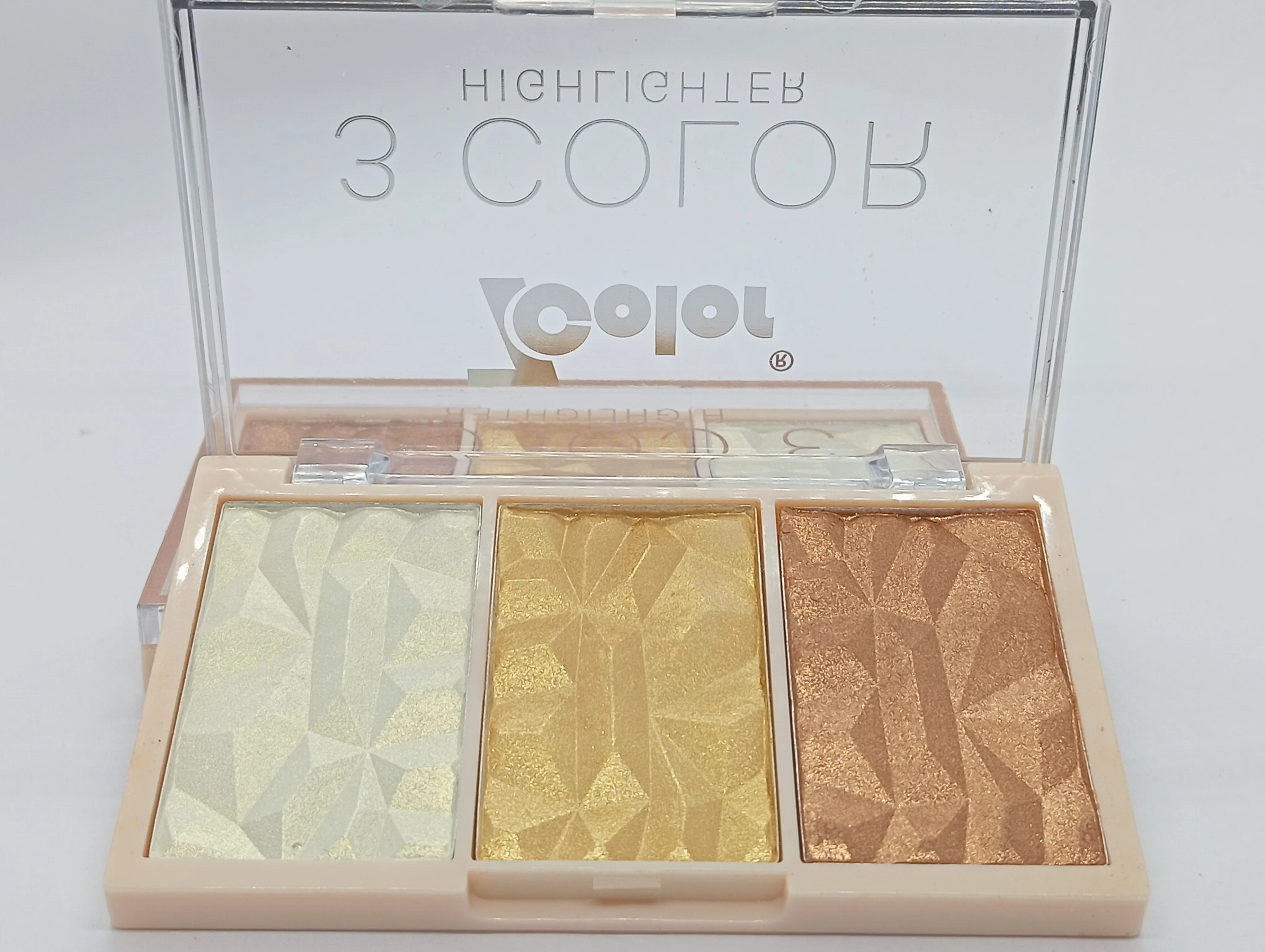 7 Color 3 Color Highlighter Palette