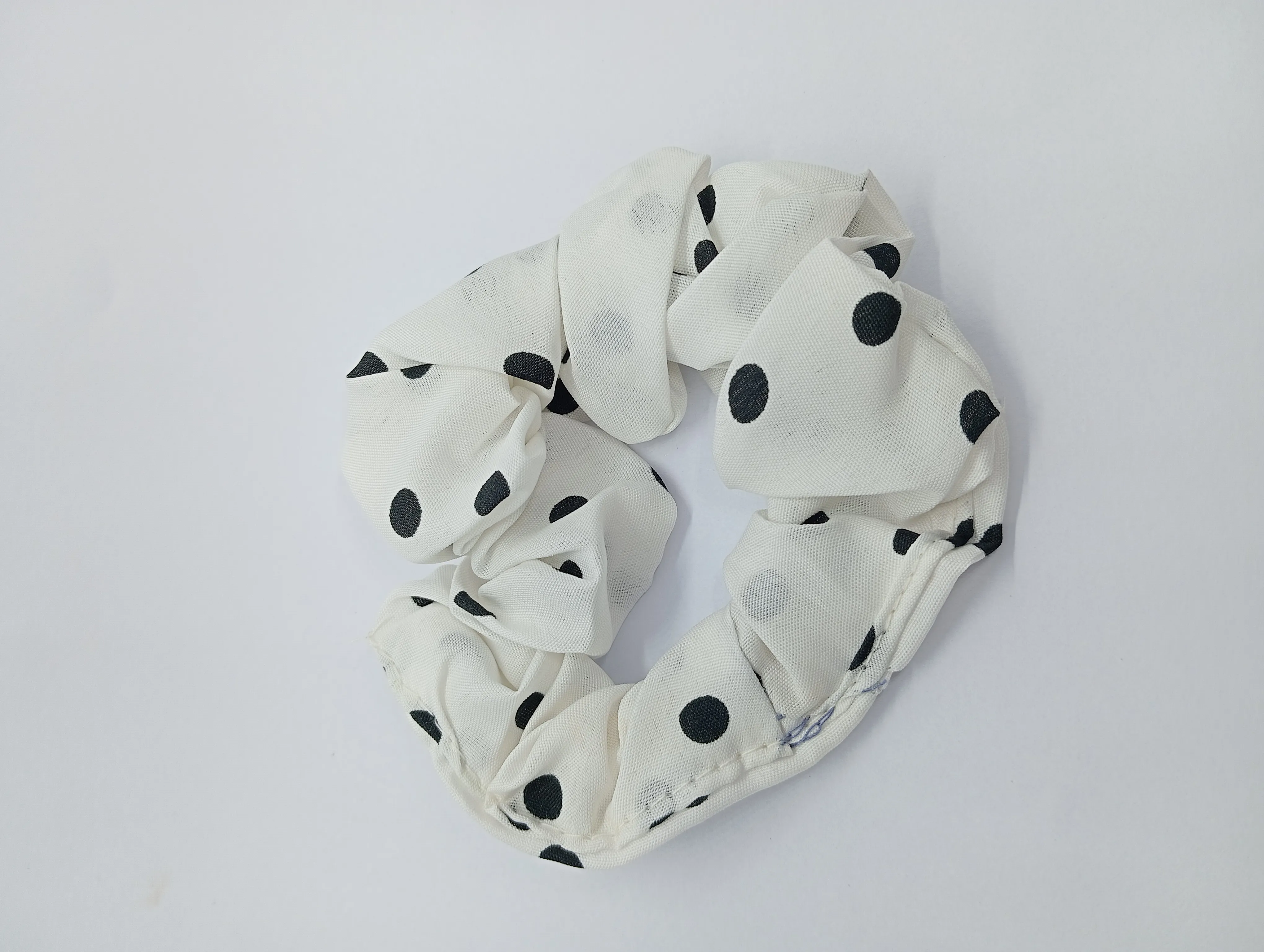 Polka Dot Scrunchie