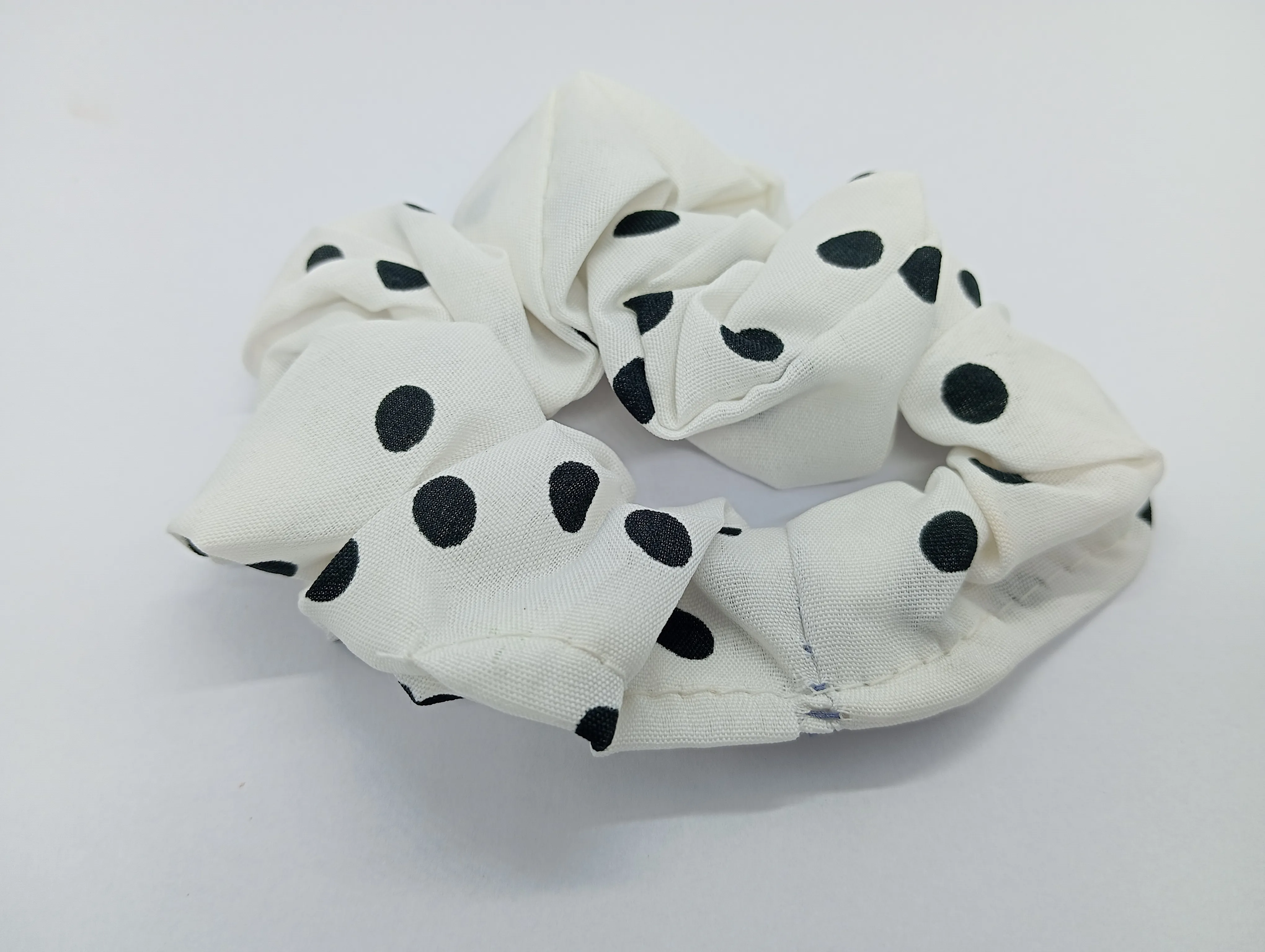 Polka Dot Scrunchie