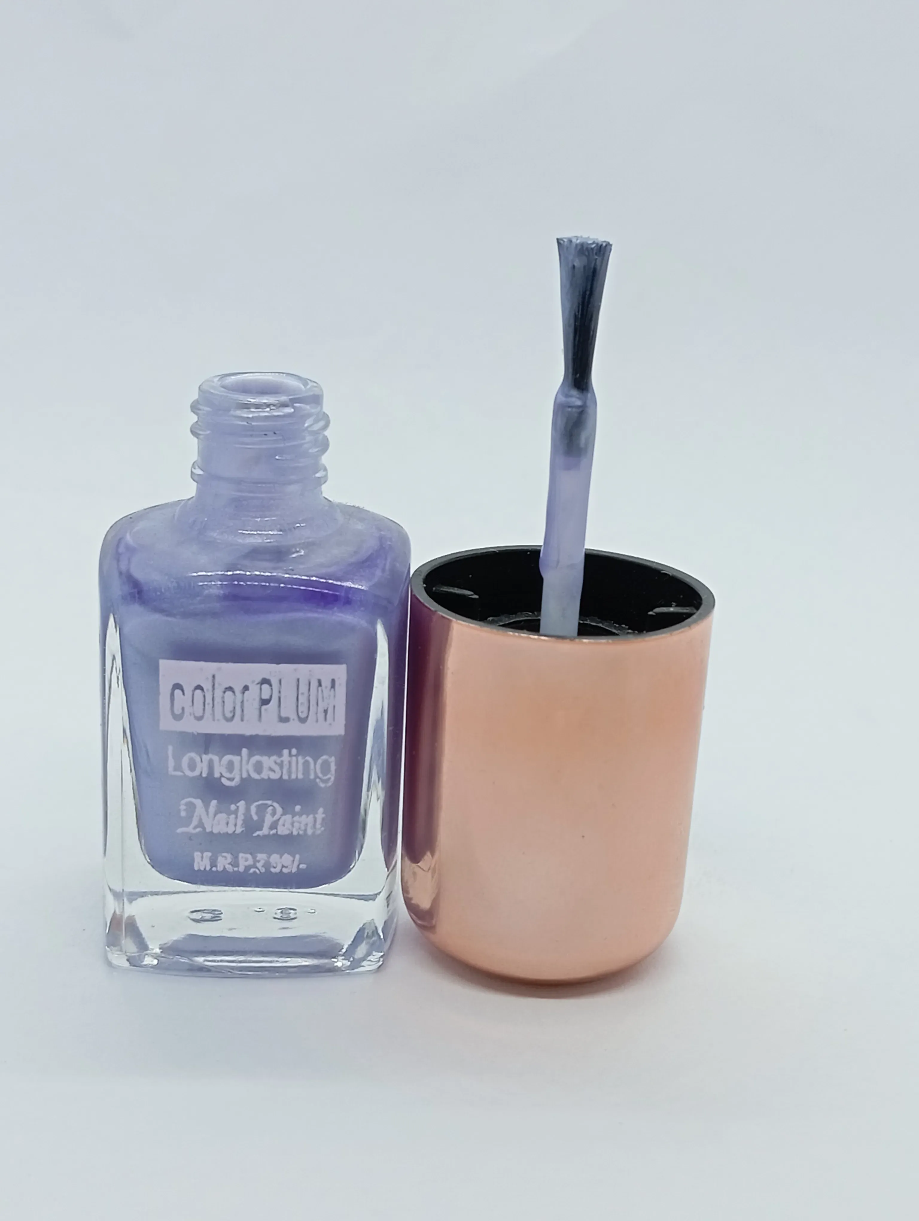 Color Plum Longlasting Nail Paint