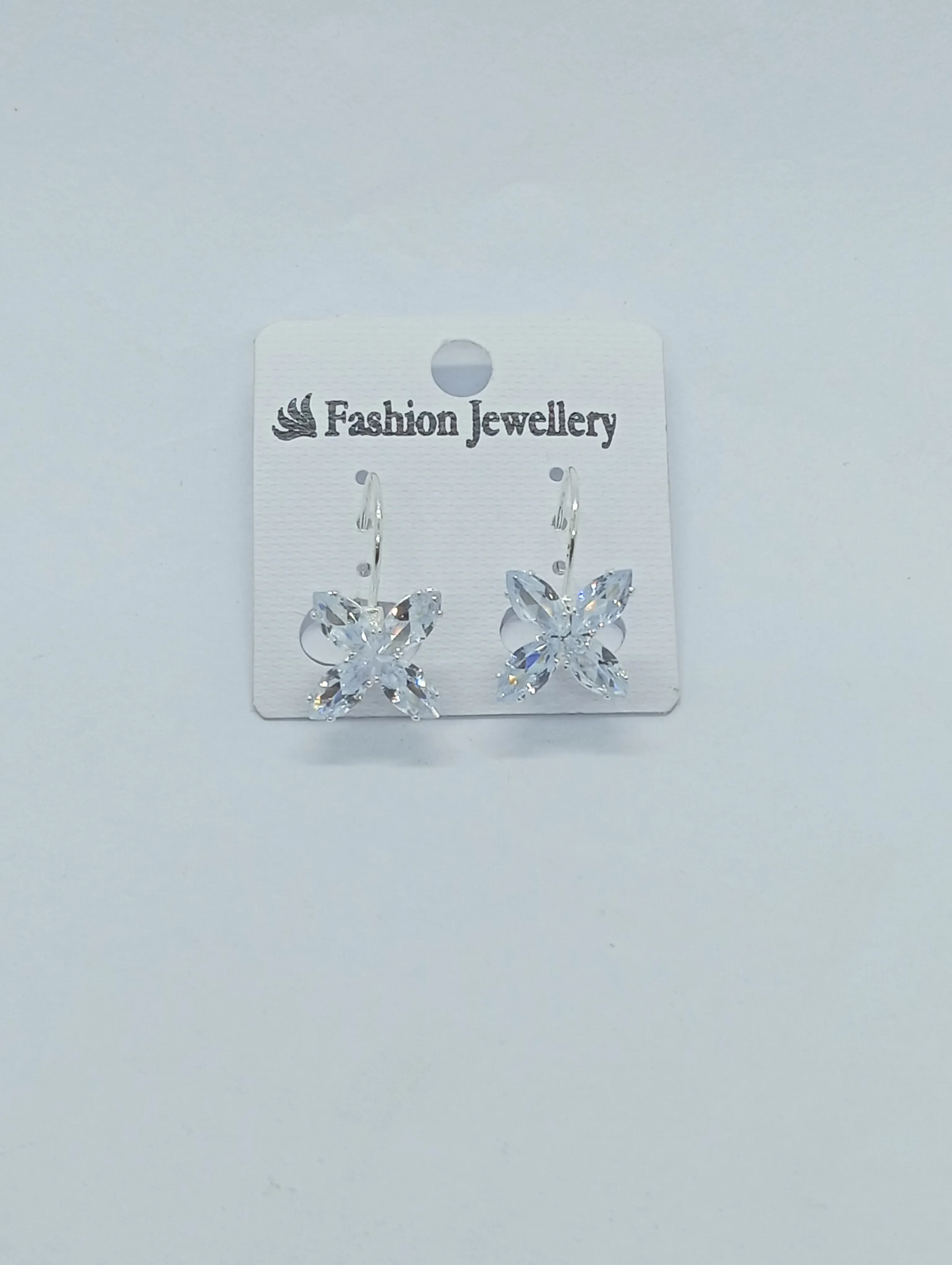 Crystal Butterfly Earrings