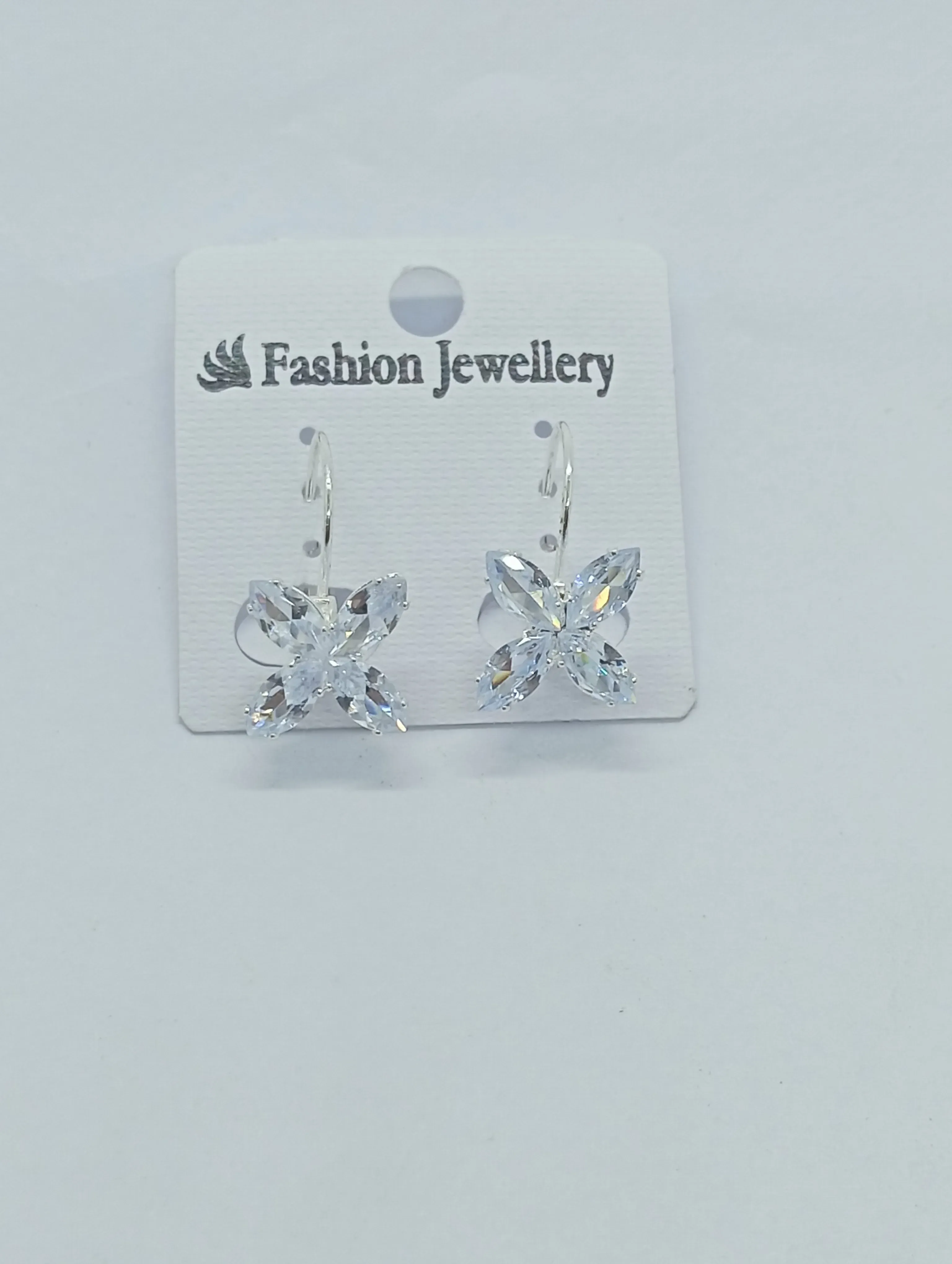 Crystal Butterfly Earrings