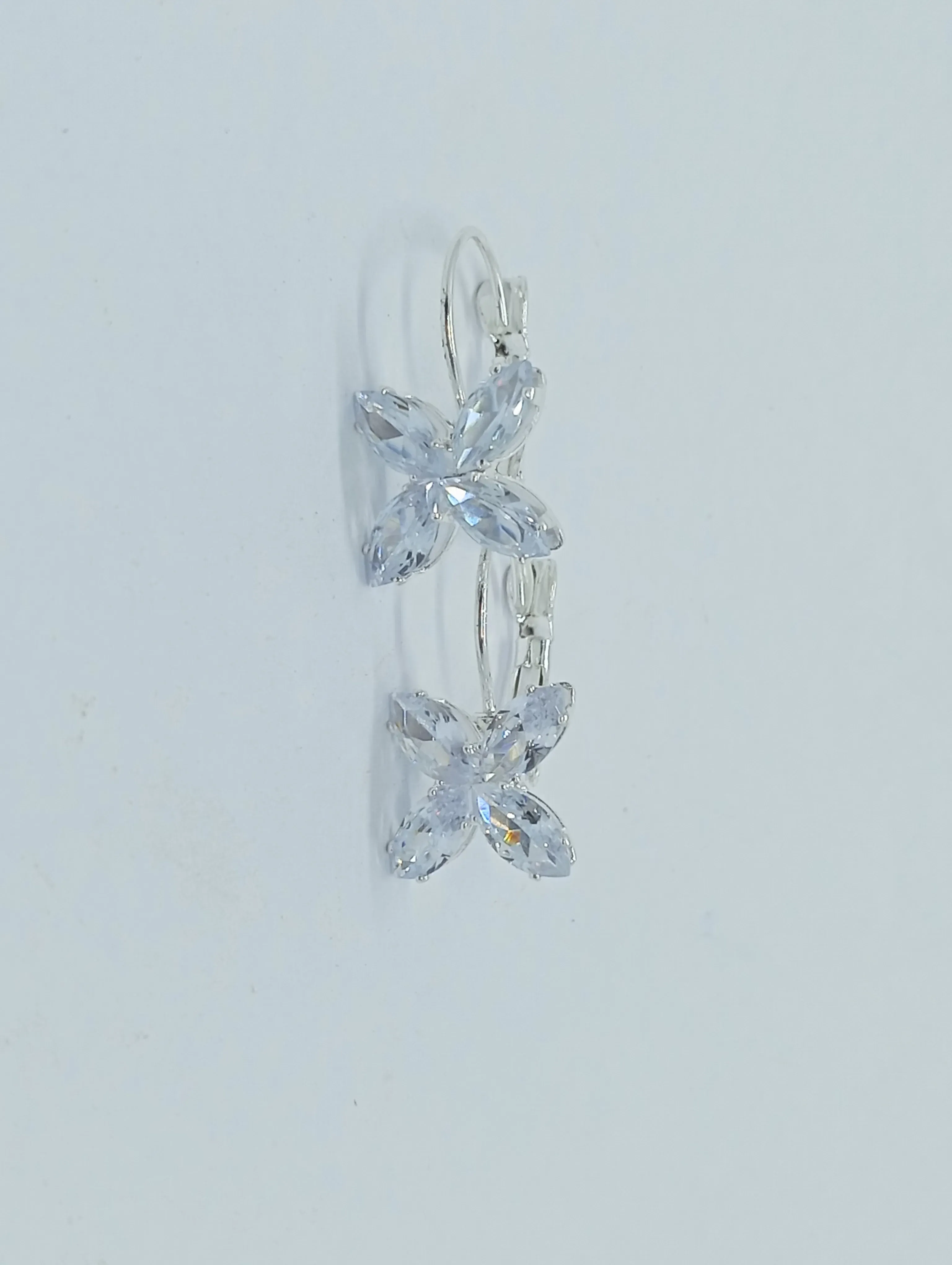 Crystal Butterfly Earrings