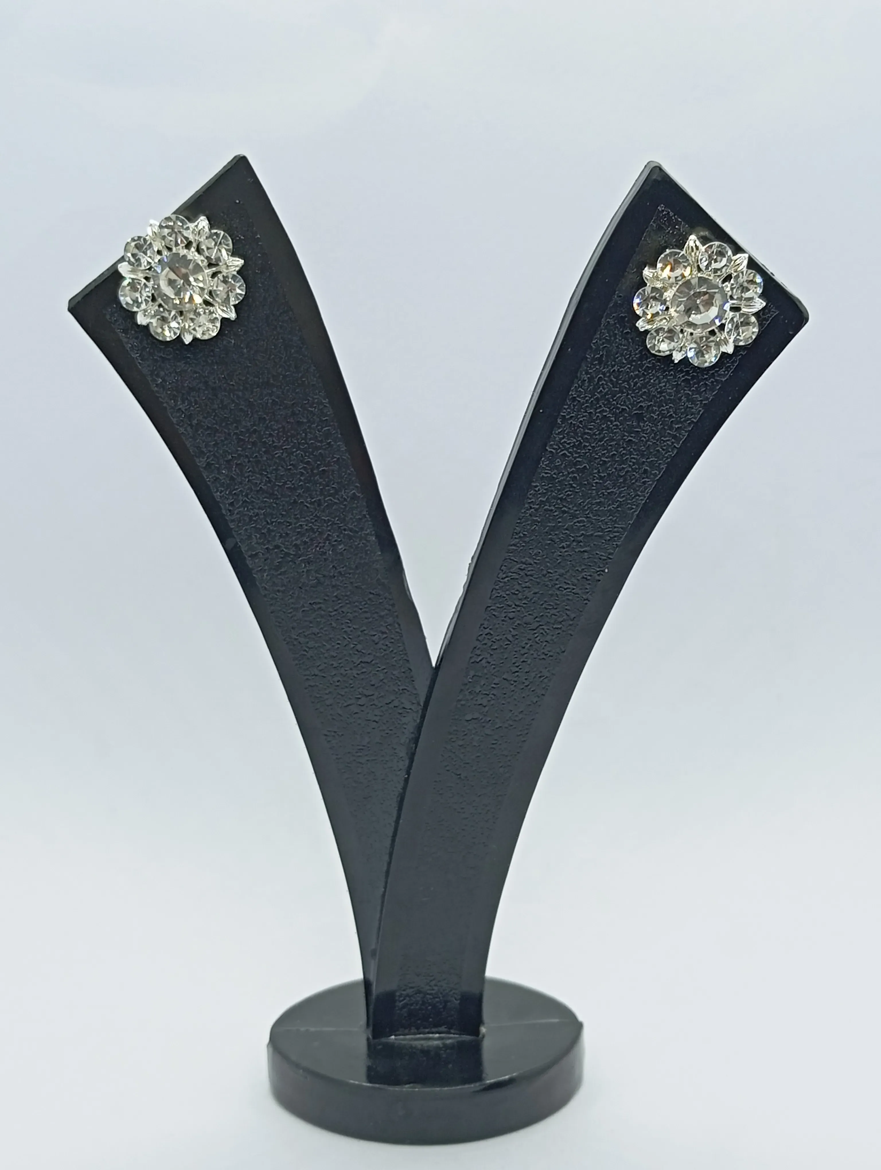 Crystal Stud Earrings Set
