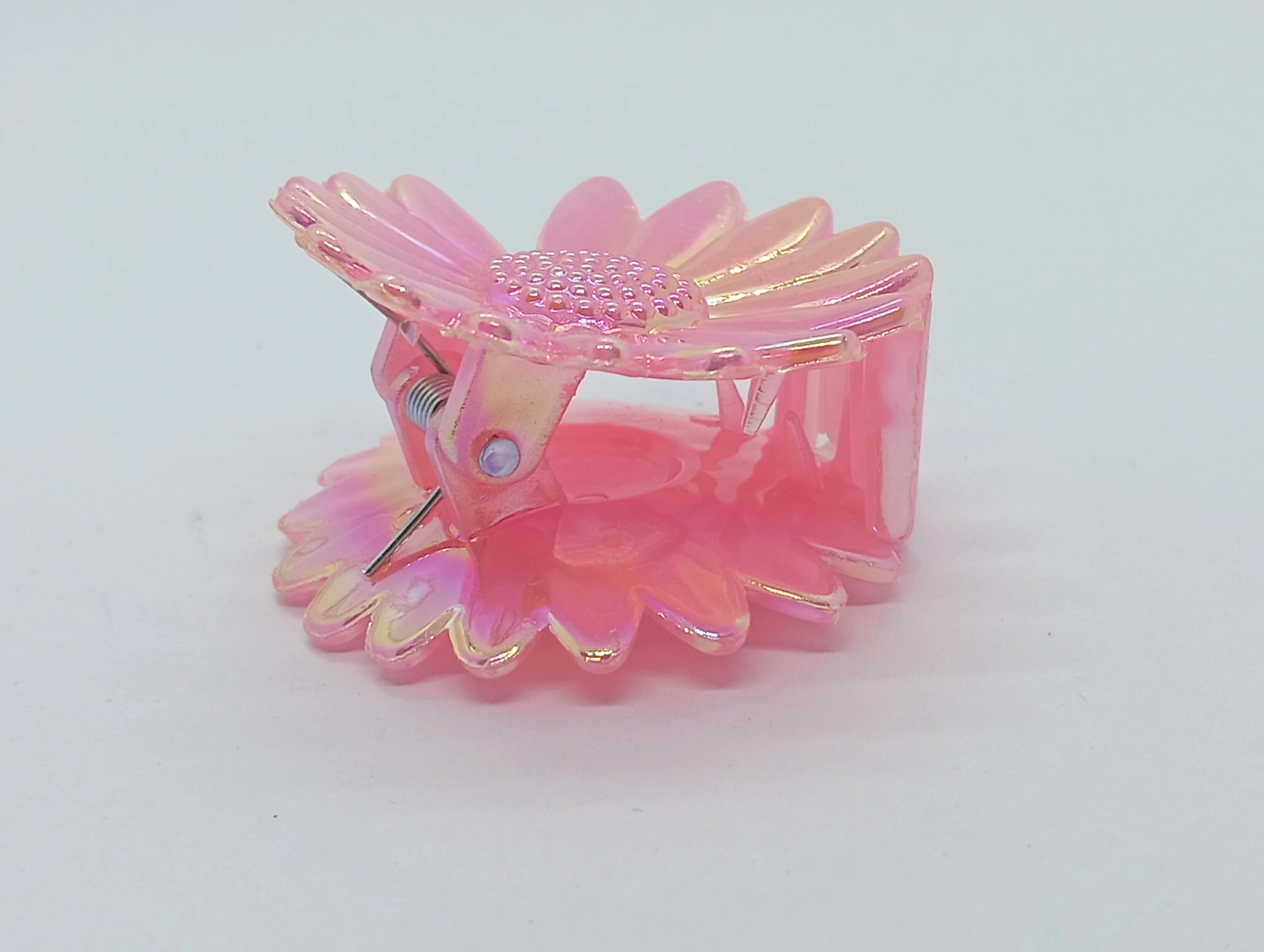 Iridescent Flower Hair Clip