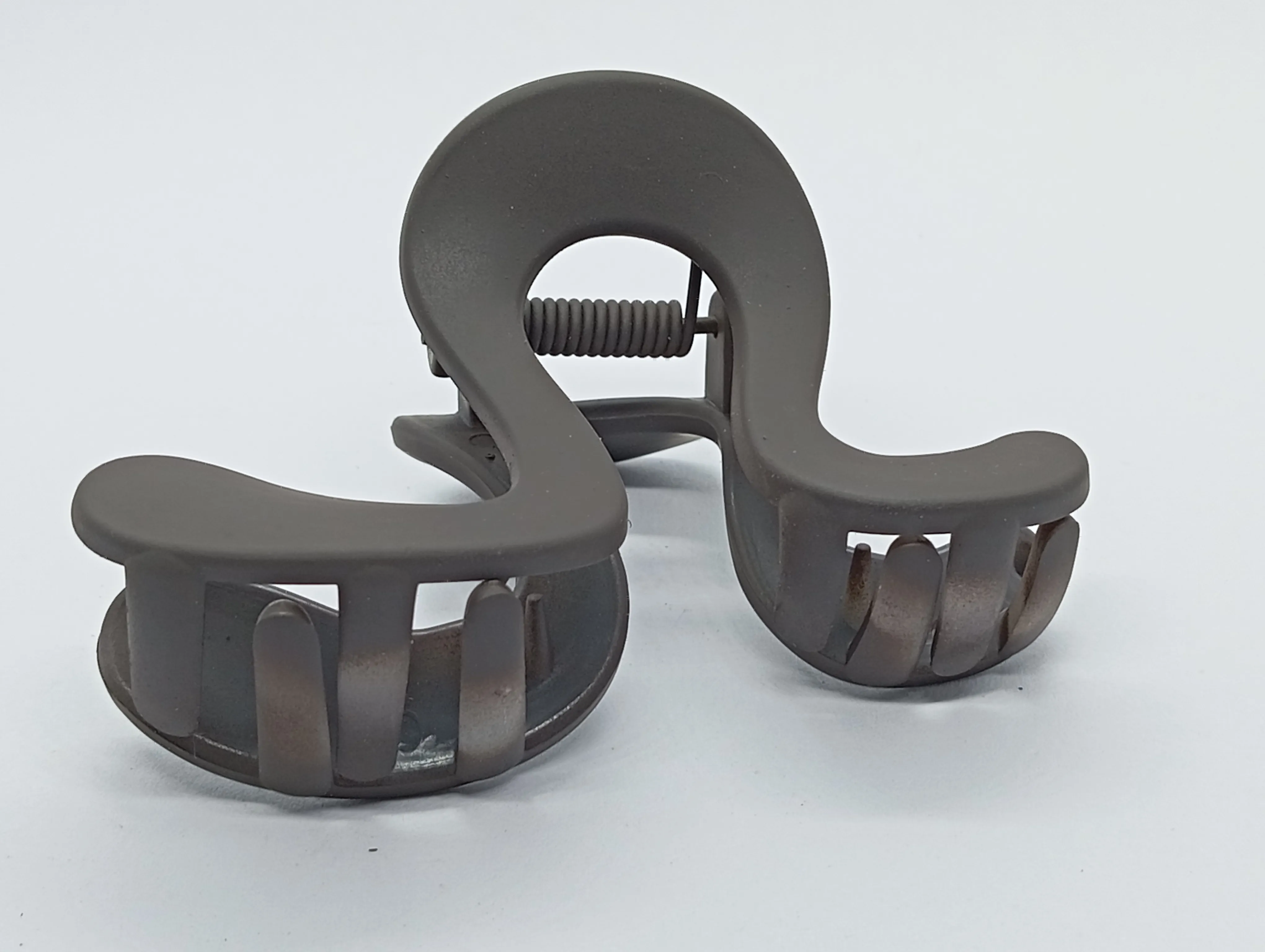 Matte Brown Hair Claw Clip