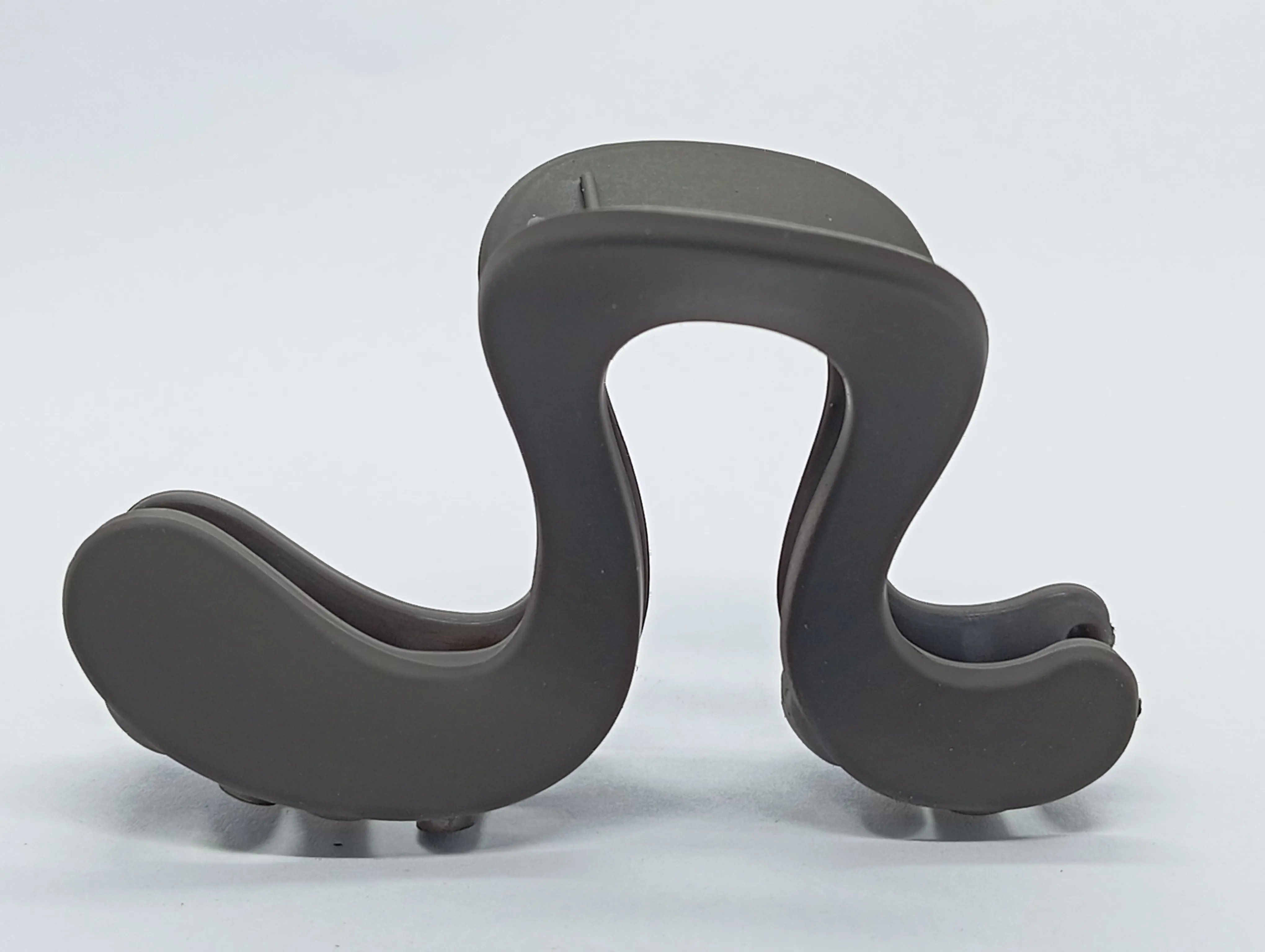 Matte Brown Hair Claw Clip