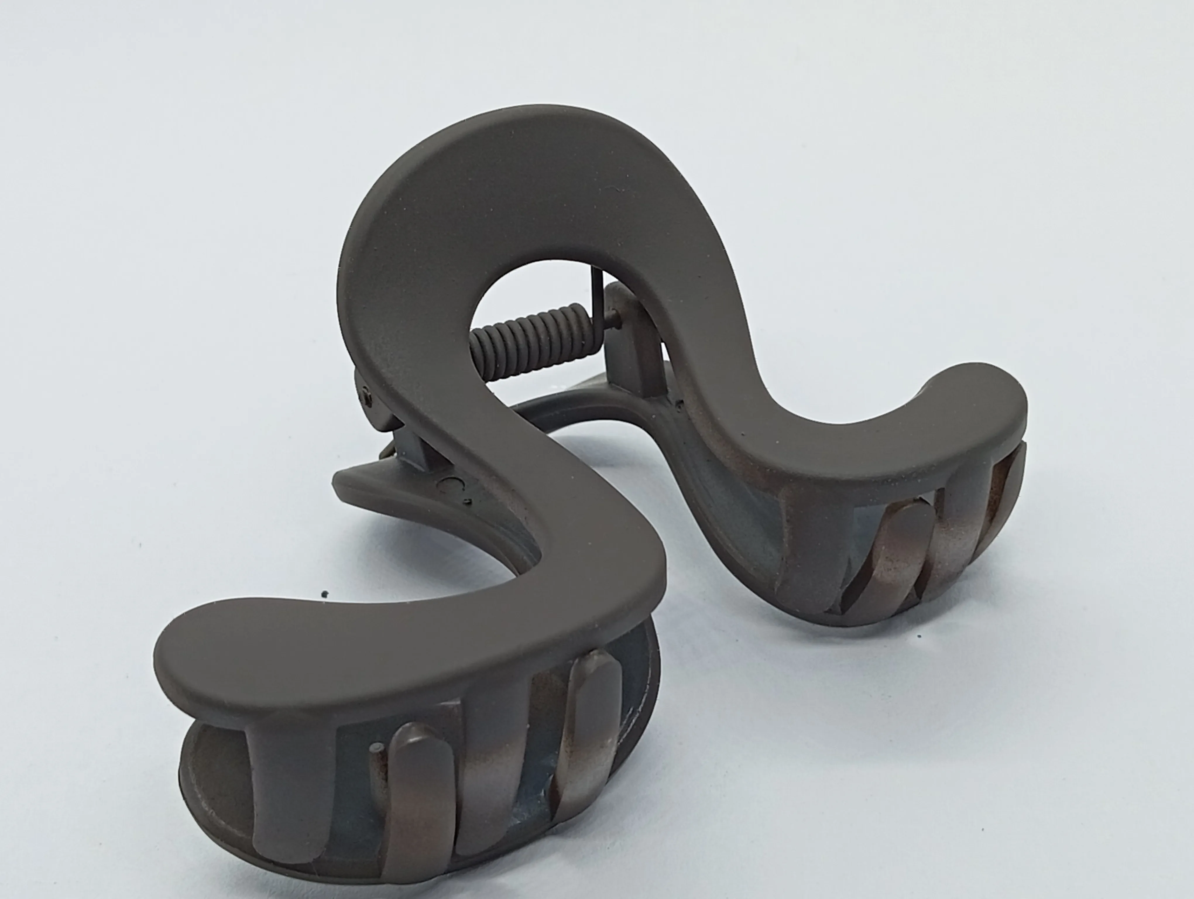 Matte Brown Hair Claw Clip
