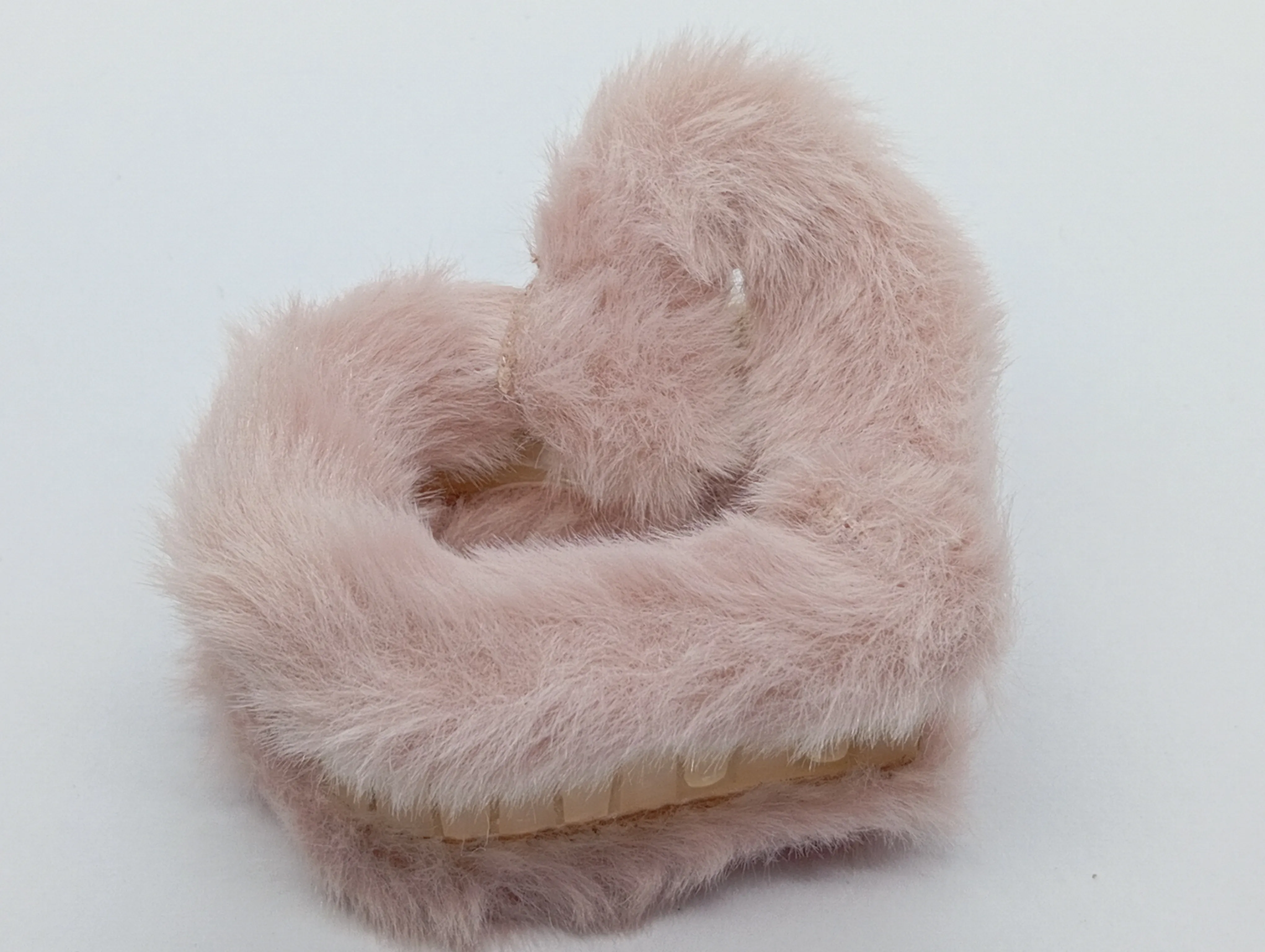 Faux Fur Hair Claw Clip