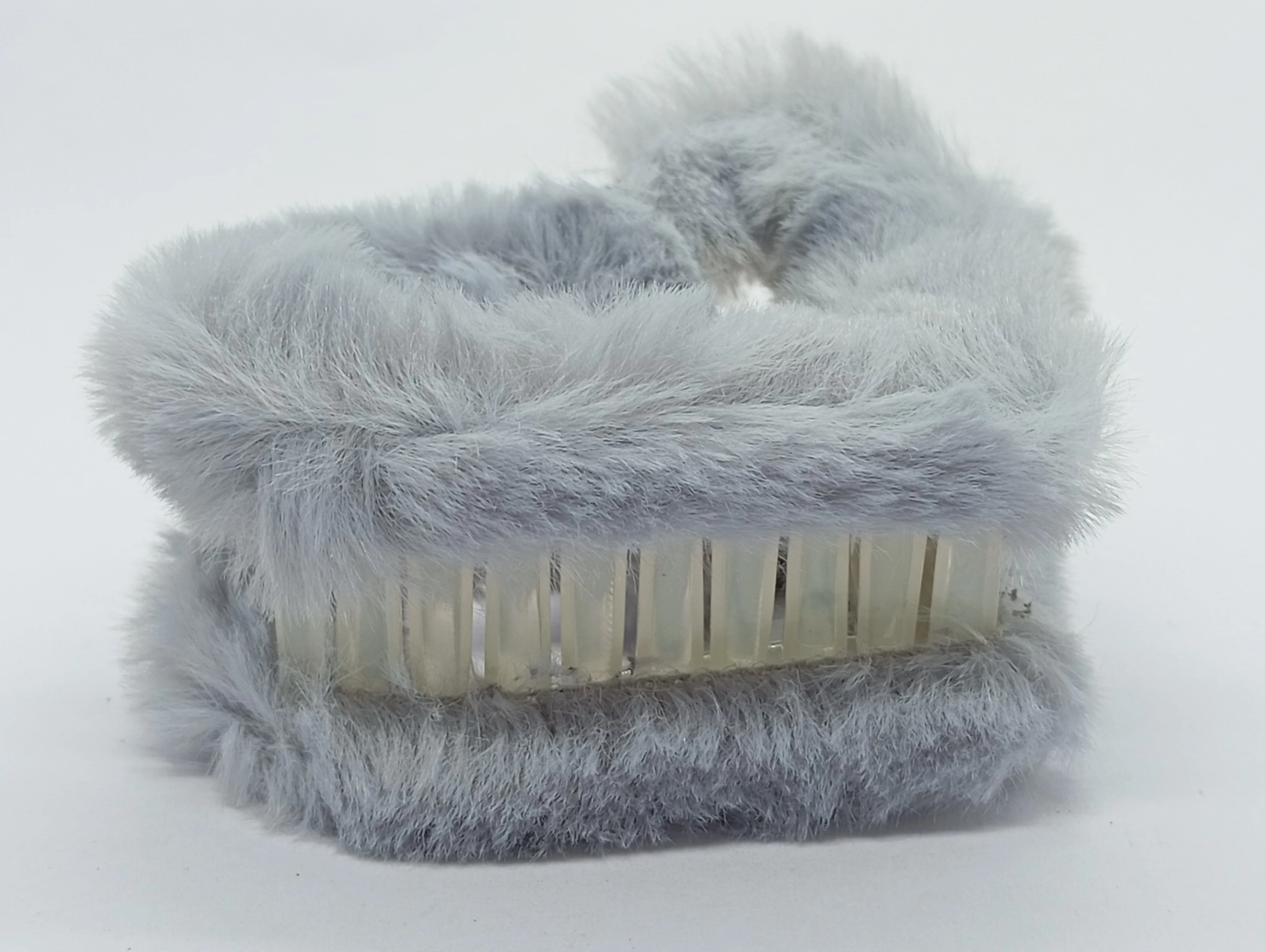 Faux Fur Hair Claw Clip