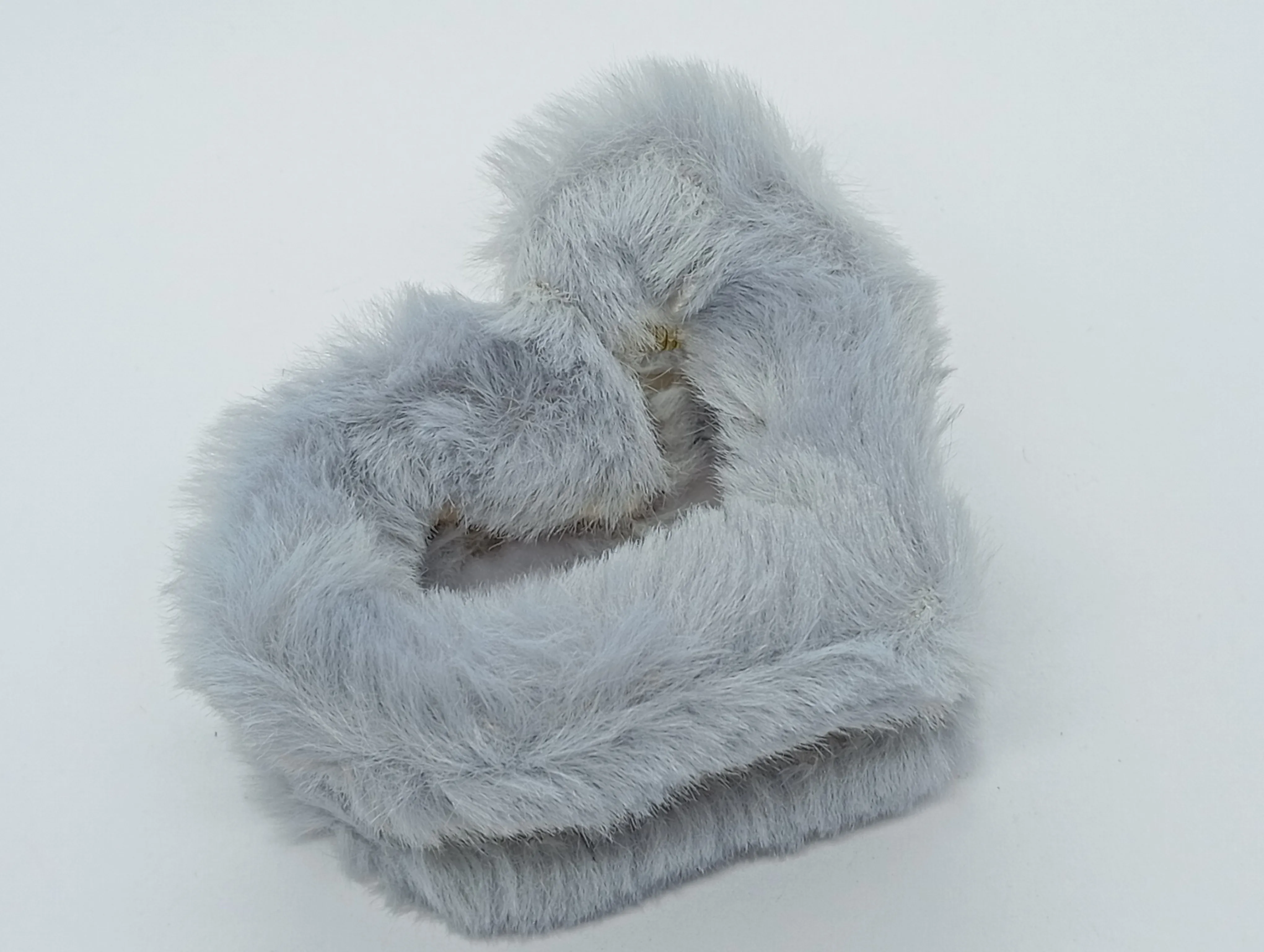 Faux Fur Hair Claw Clip