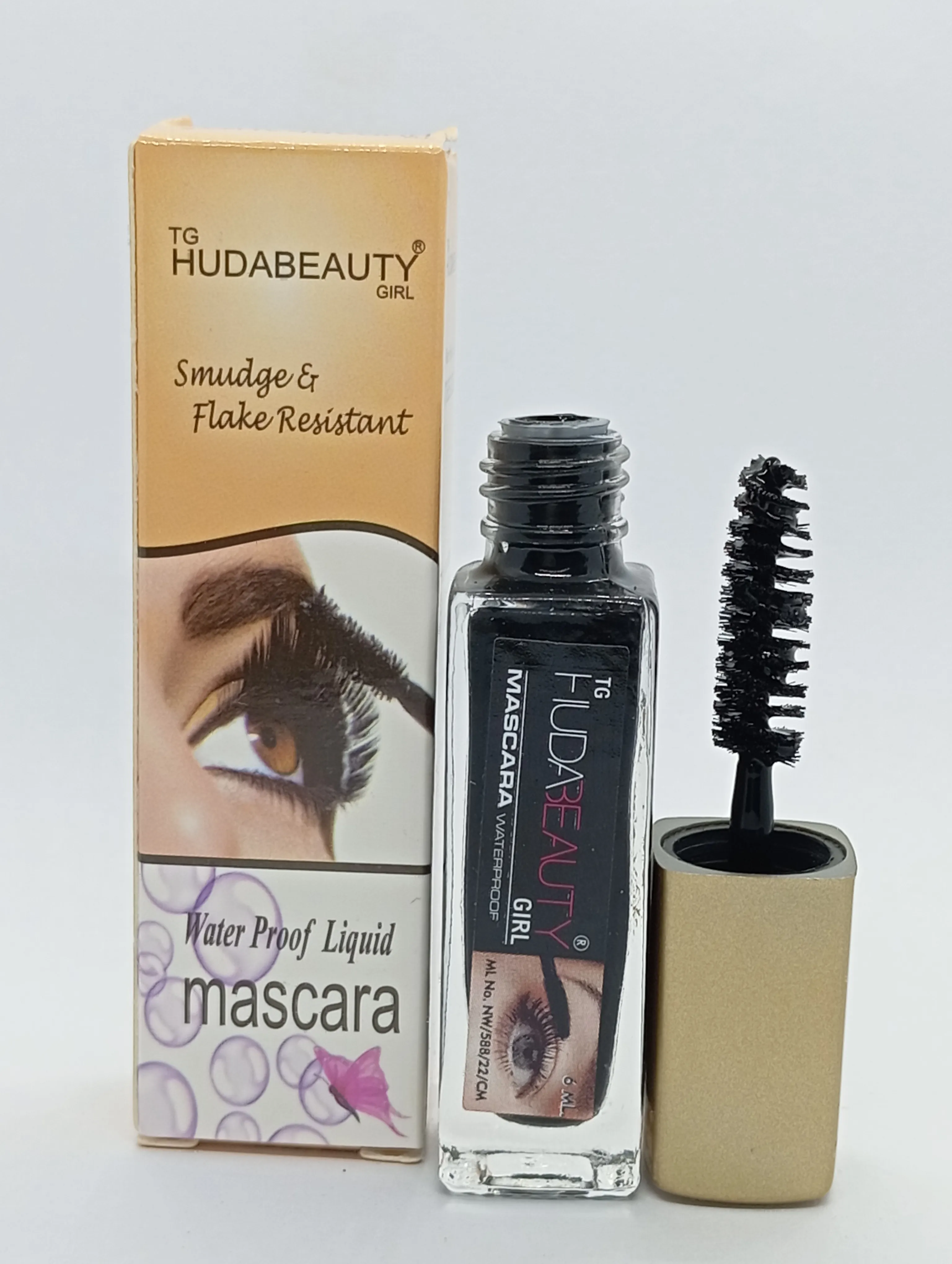 TG HudaBeauty Girl Waterproof Liquid Mascara