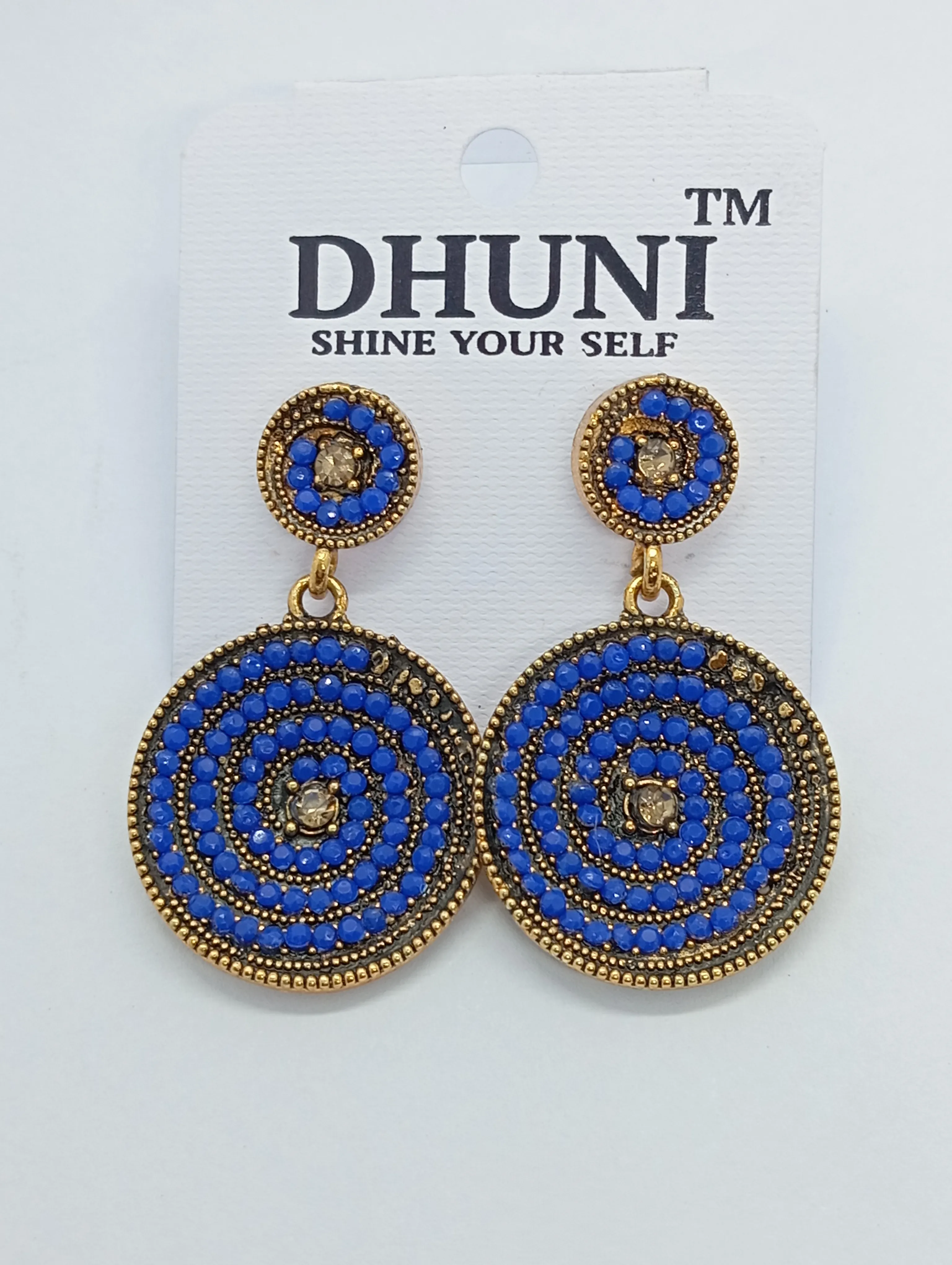 Beaded Drop Earrings