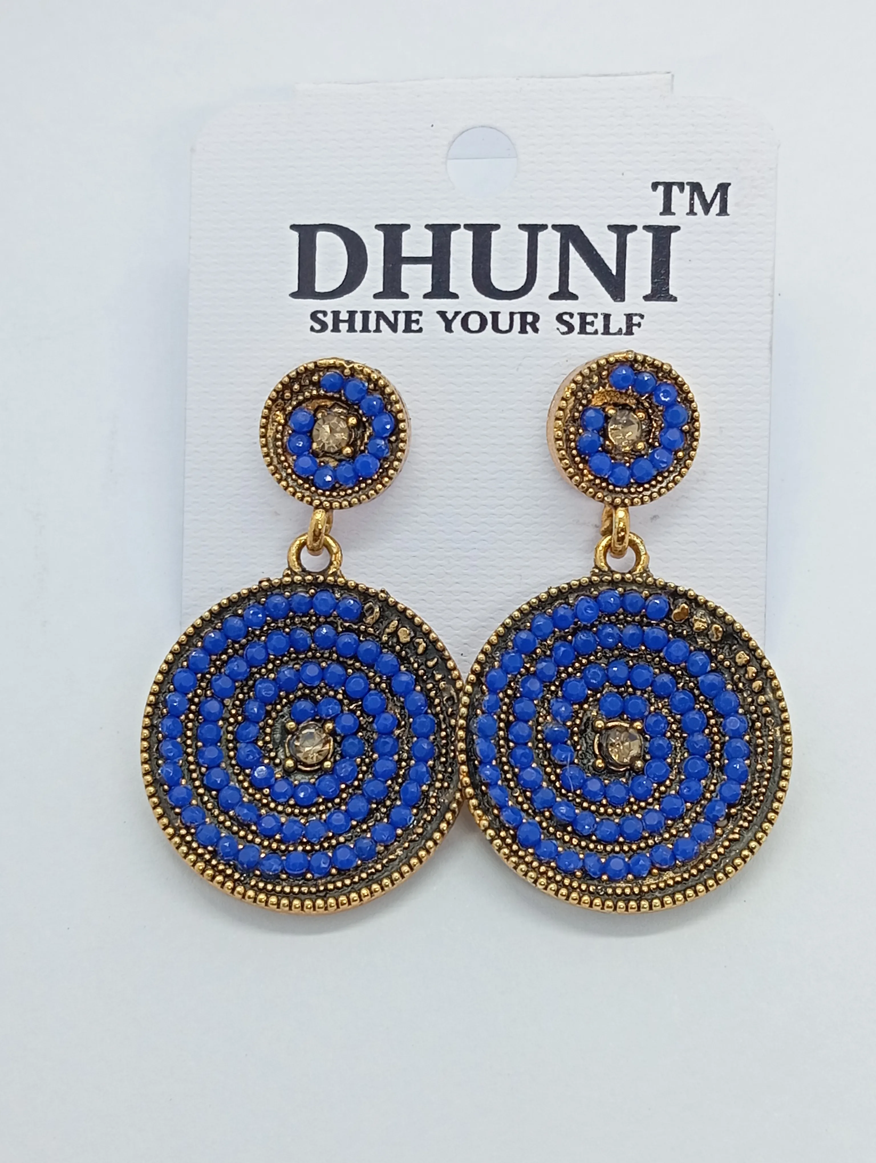 Beaded Drop Earrings