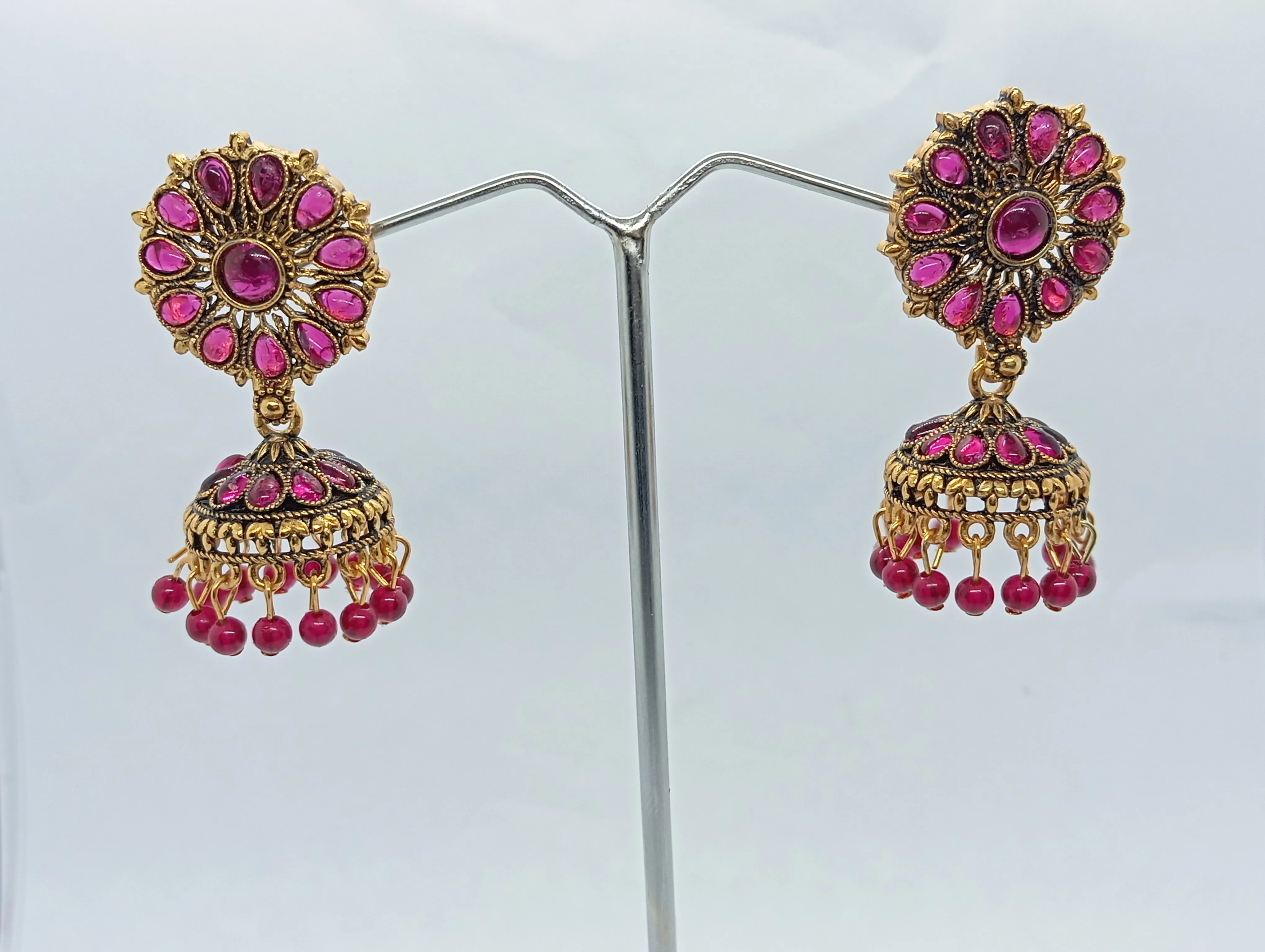 Beaded Drop Earrings