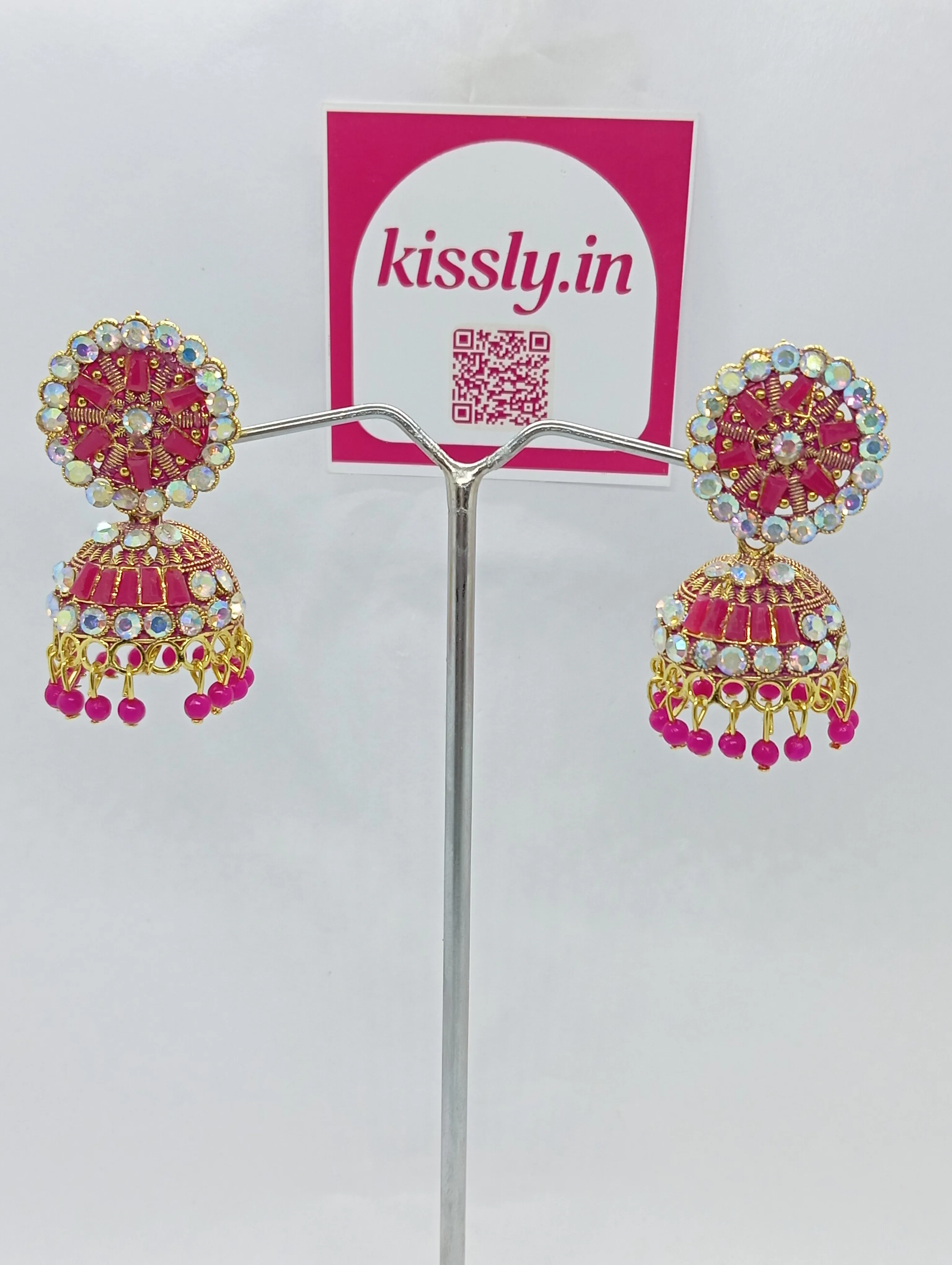 Kisslin Fashion Jhumka Earrings