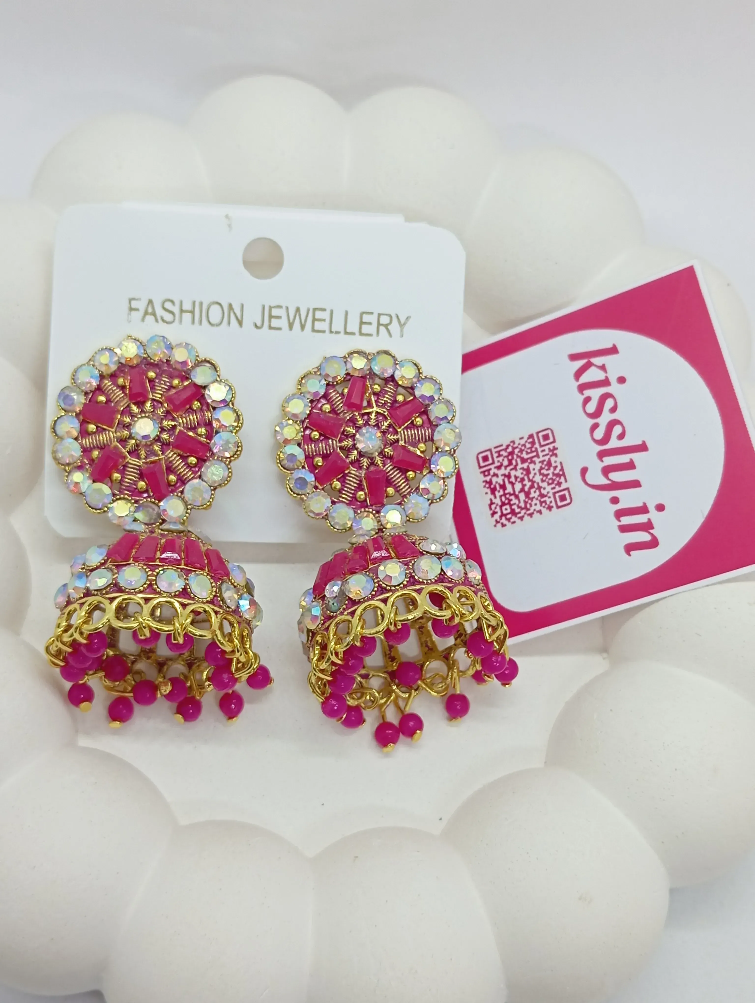Kisslin Fashion Jhumka Earrings