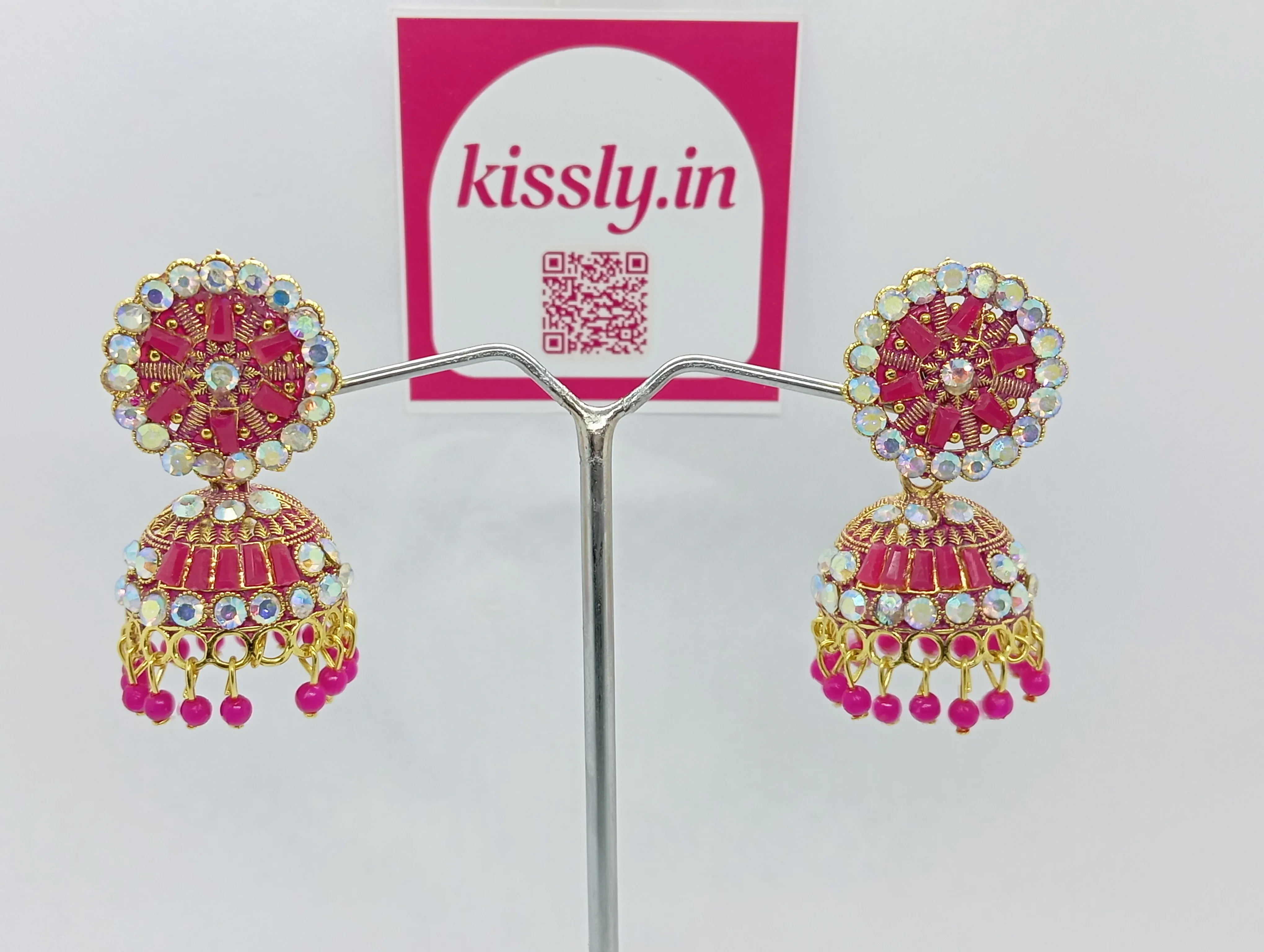 Kisslin Fashion Jhumka Earrings