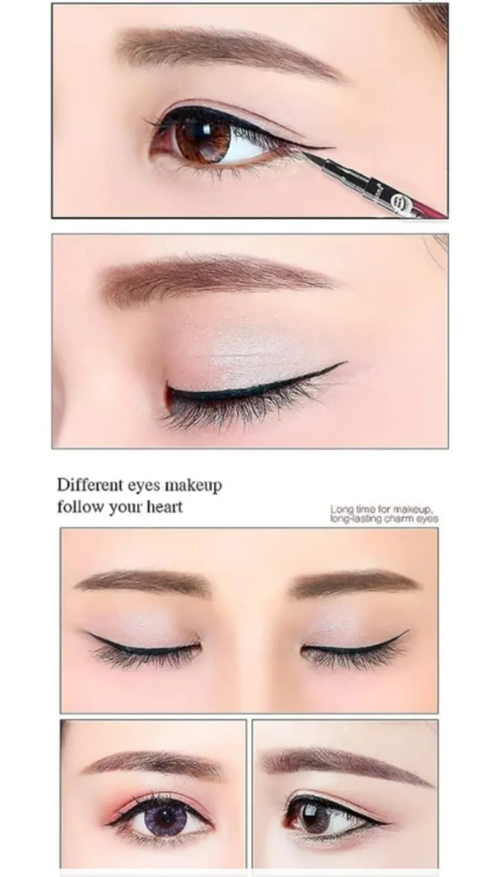 YANQINA 36H Waterproof Liquid Eyeliner Pen – Ultra Precision, Long-Lasting