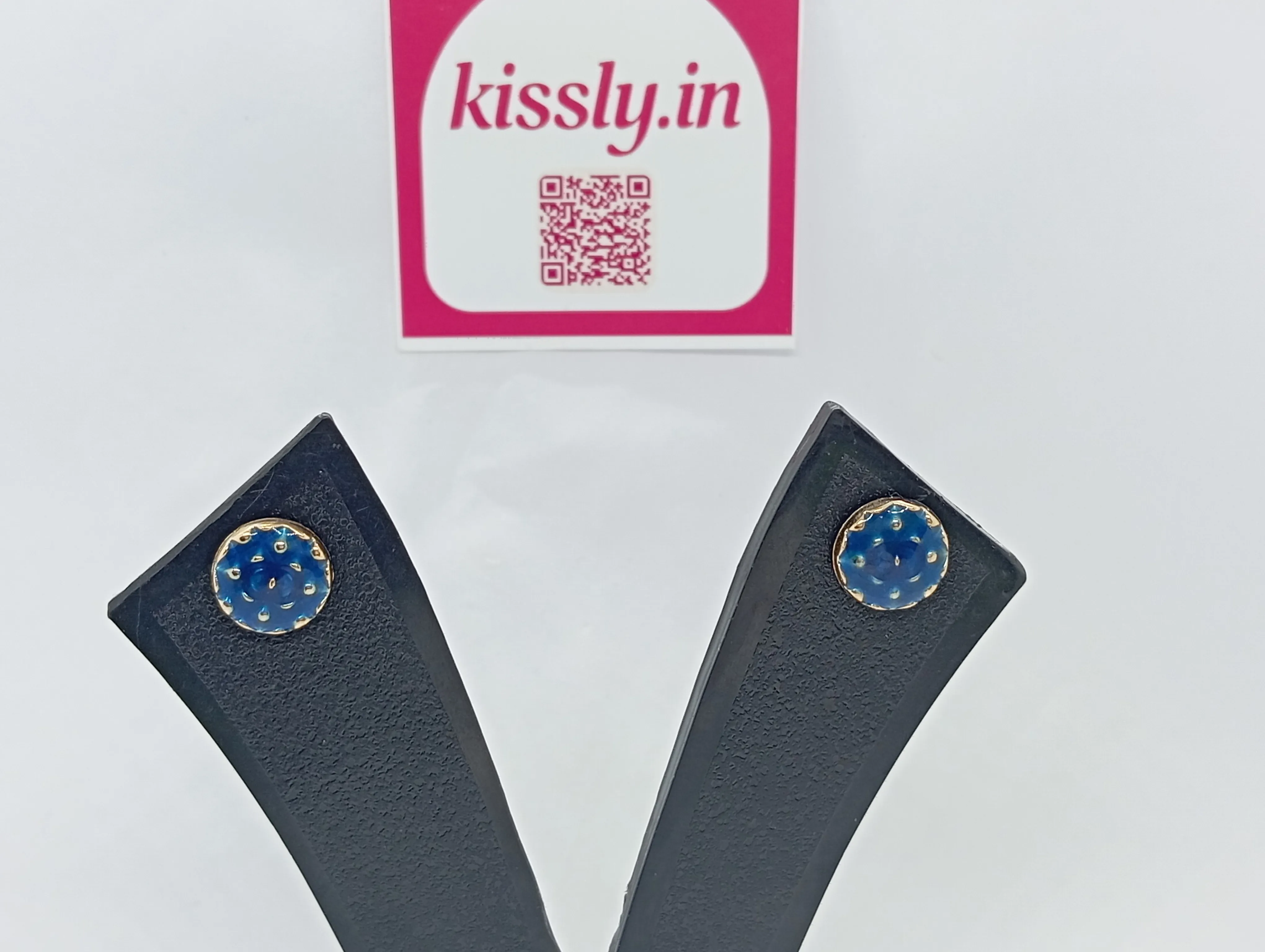 Blue Stud Earrings