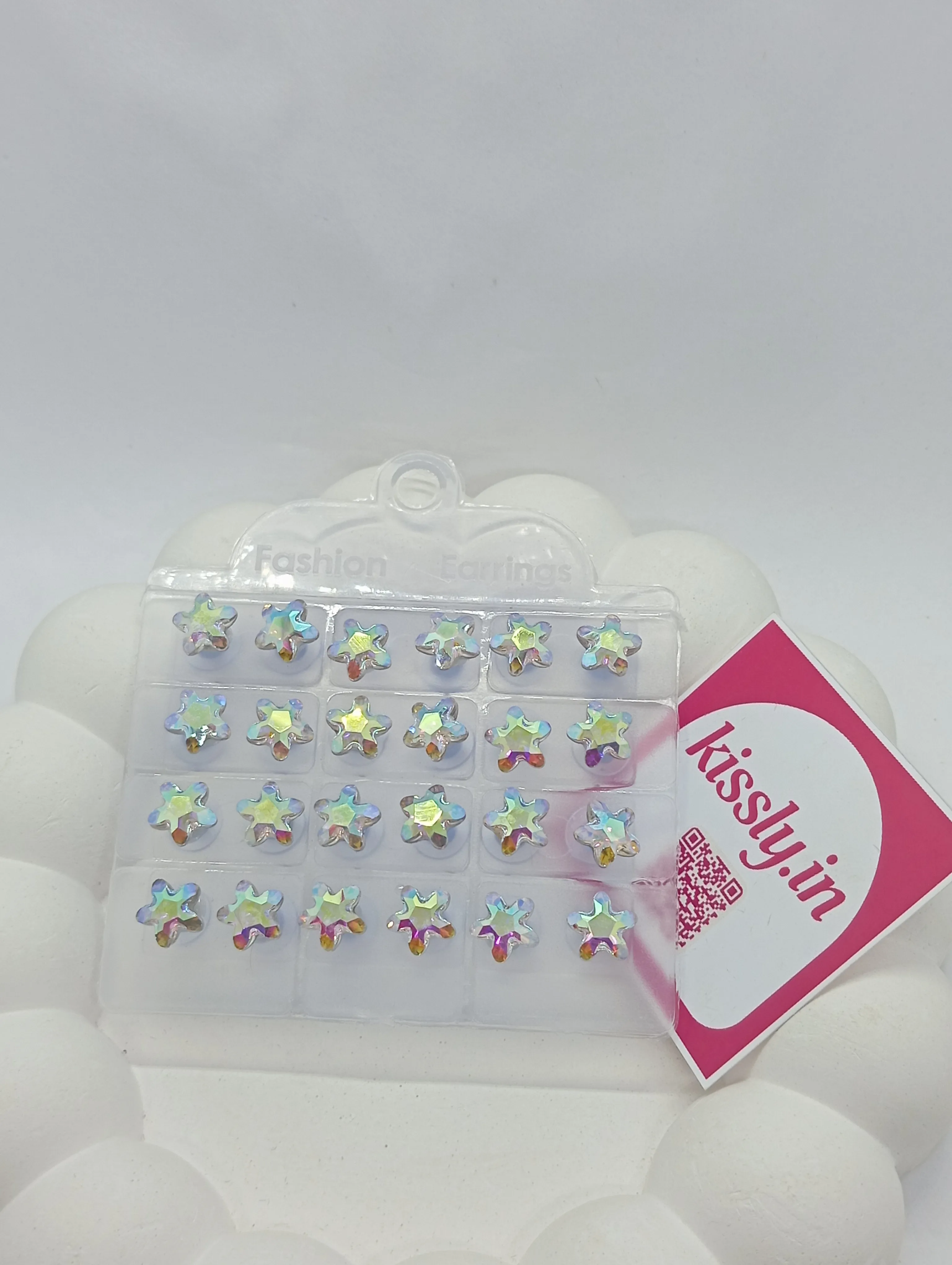 Star Shaped Stud Earrings